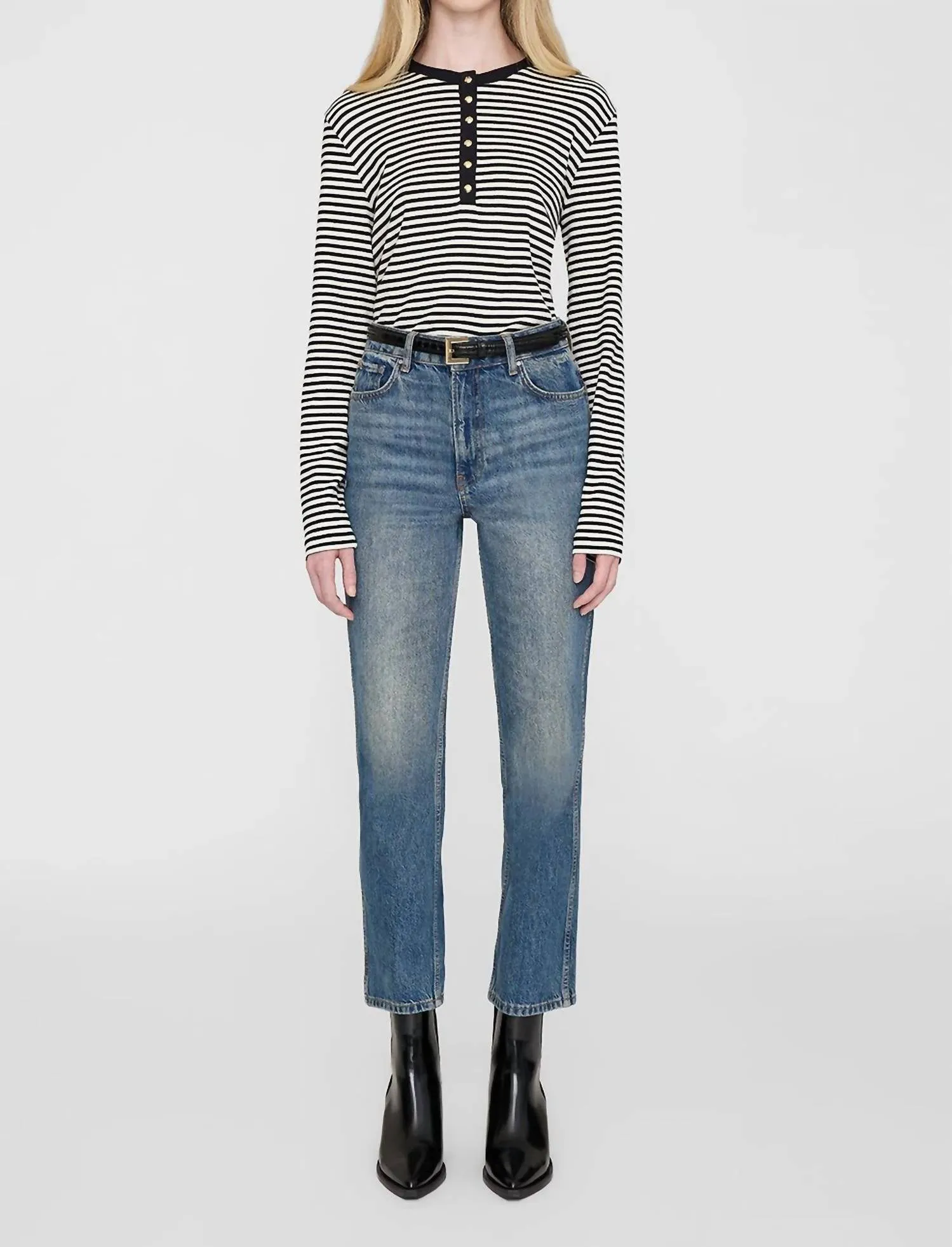 Anine Bing - Alessia Long Sleeve Tee