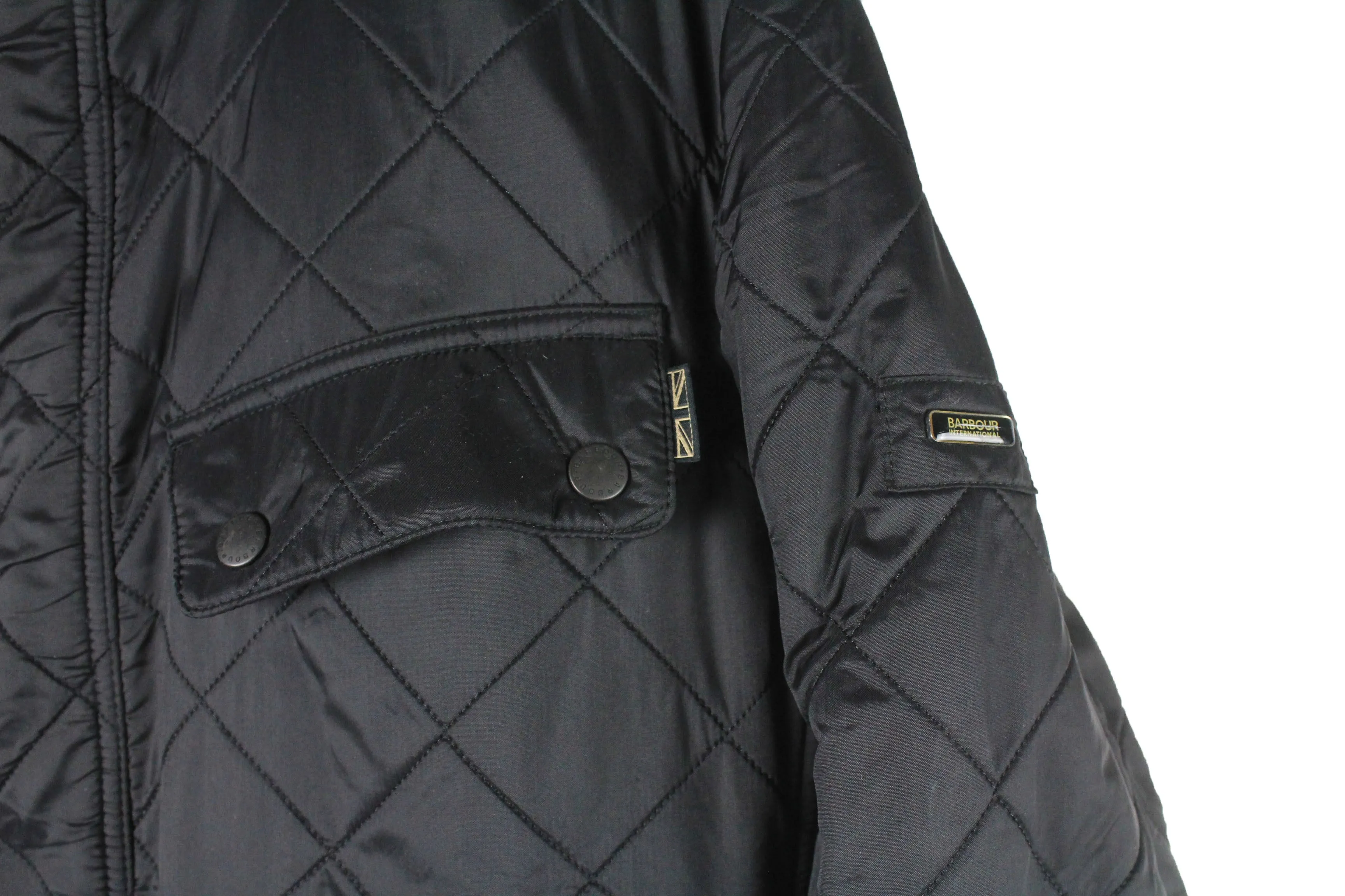 Barbour International Ariel Quilted Jacket Large