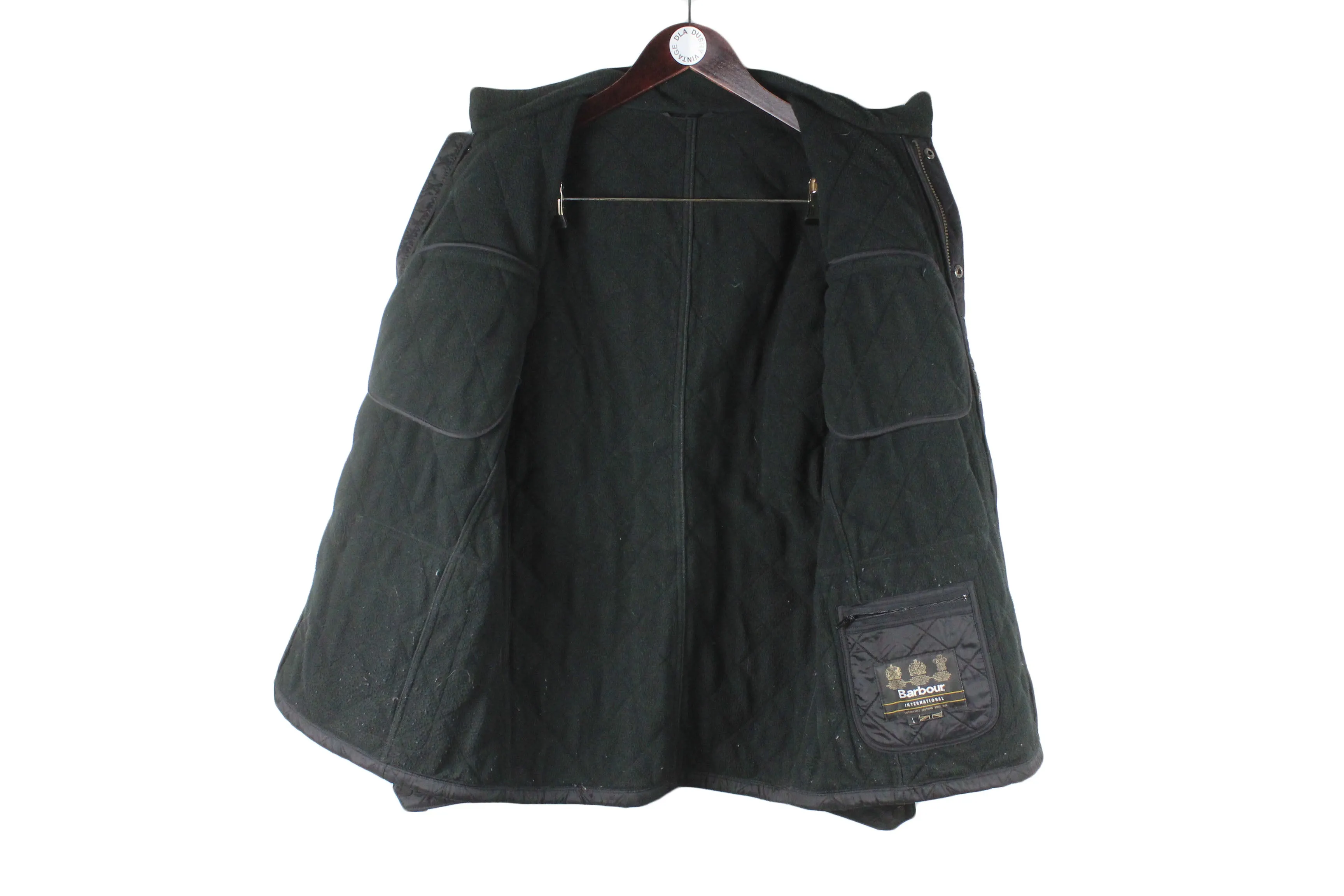 Barbour International Ariel Quilted Jacket Large