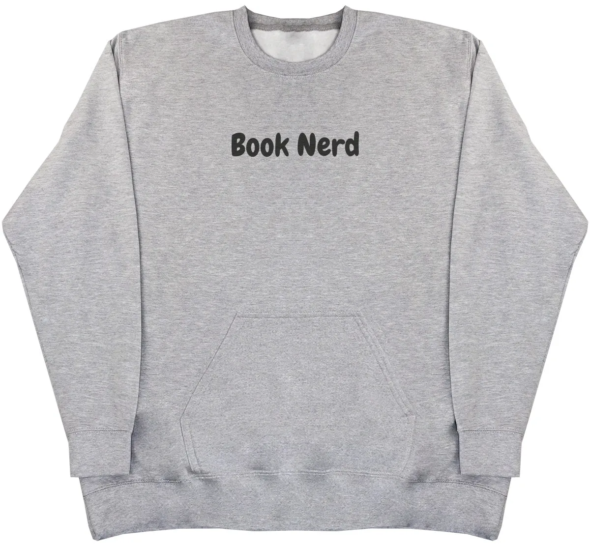 Book Nerd - Huge Oversized Hoodless Hoodie