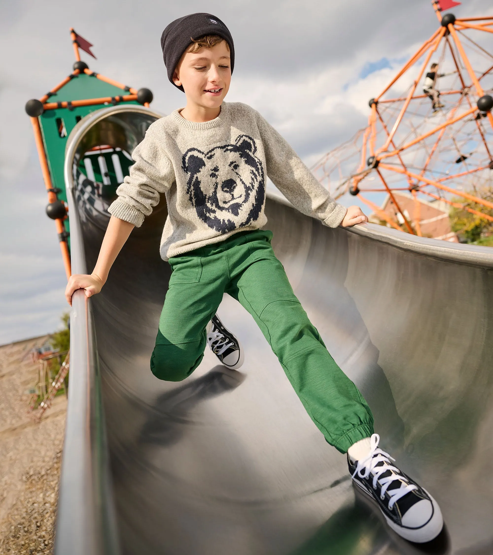 Boys Eden Green Cozy Pants