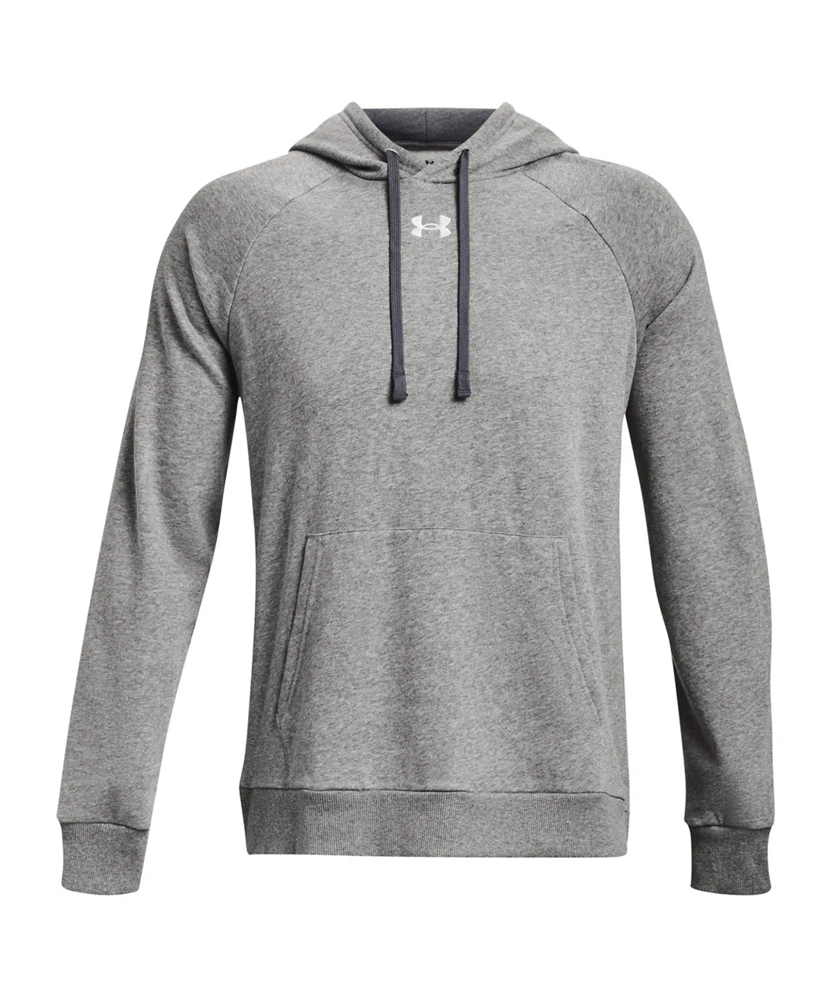 Castlerock Light Heather - UA Rival fleece hoodie