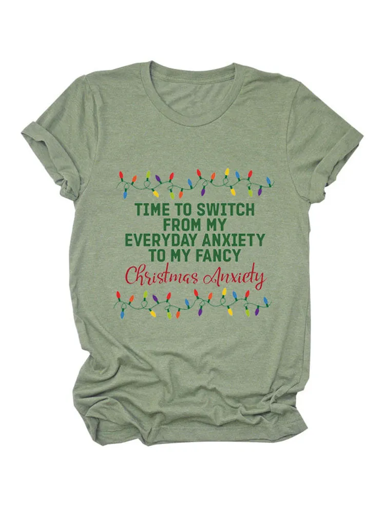 Christmas Anxiety Tee