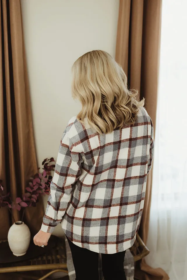 Collared Button Jacket