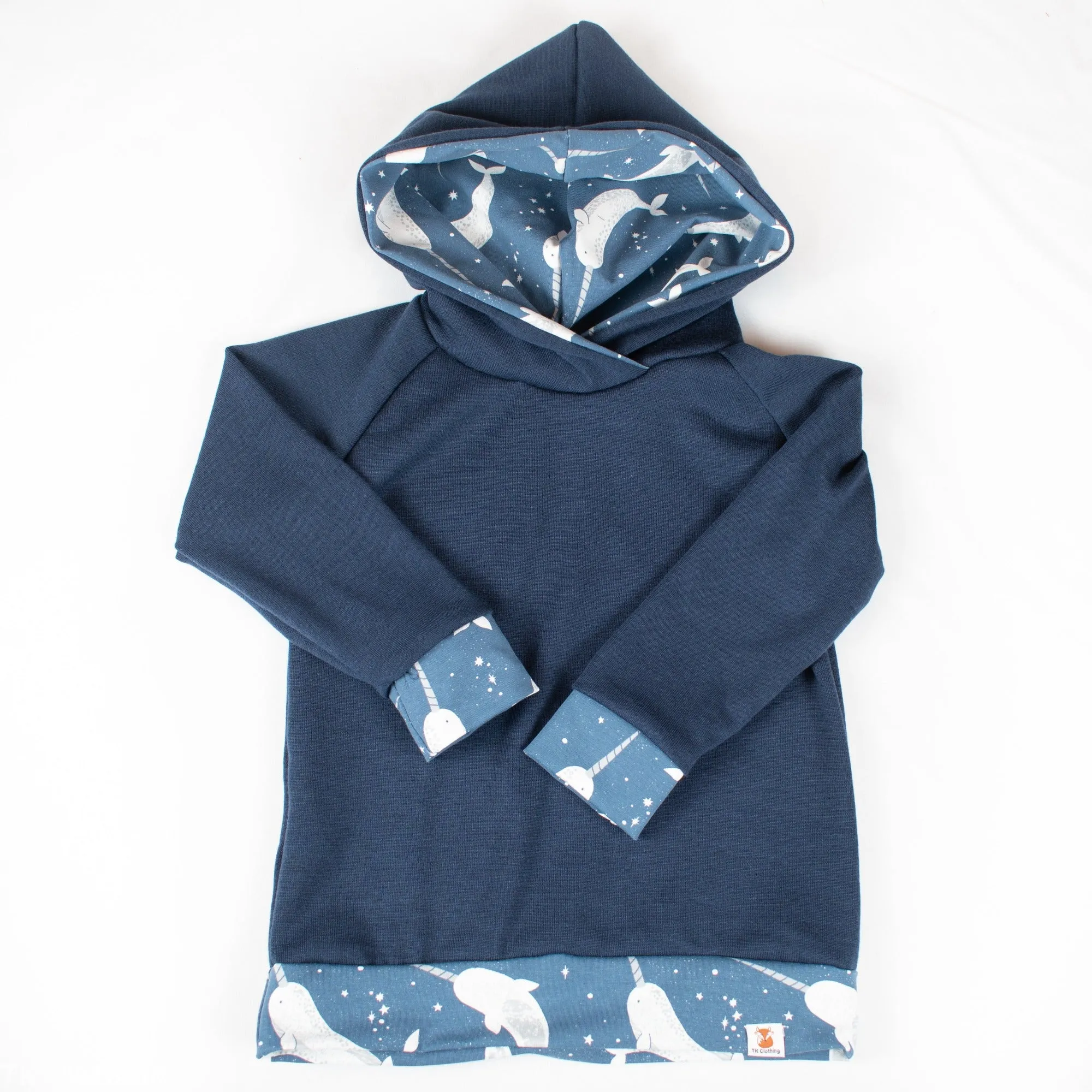 Custom East Coast Merino Wool Hoodies - Kids