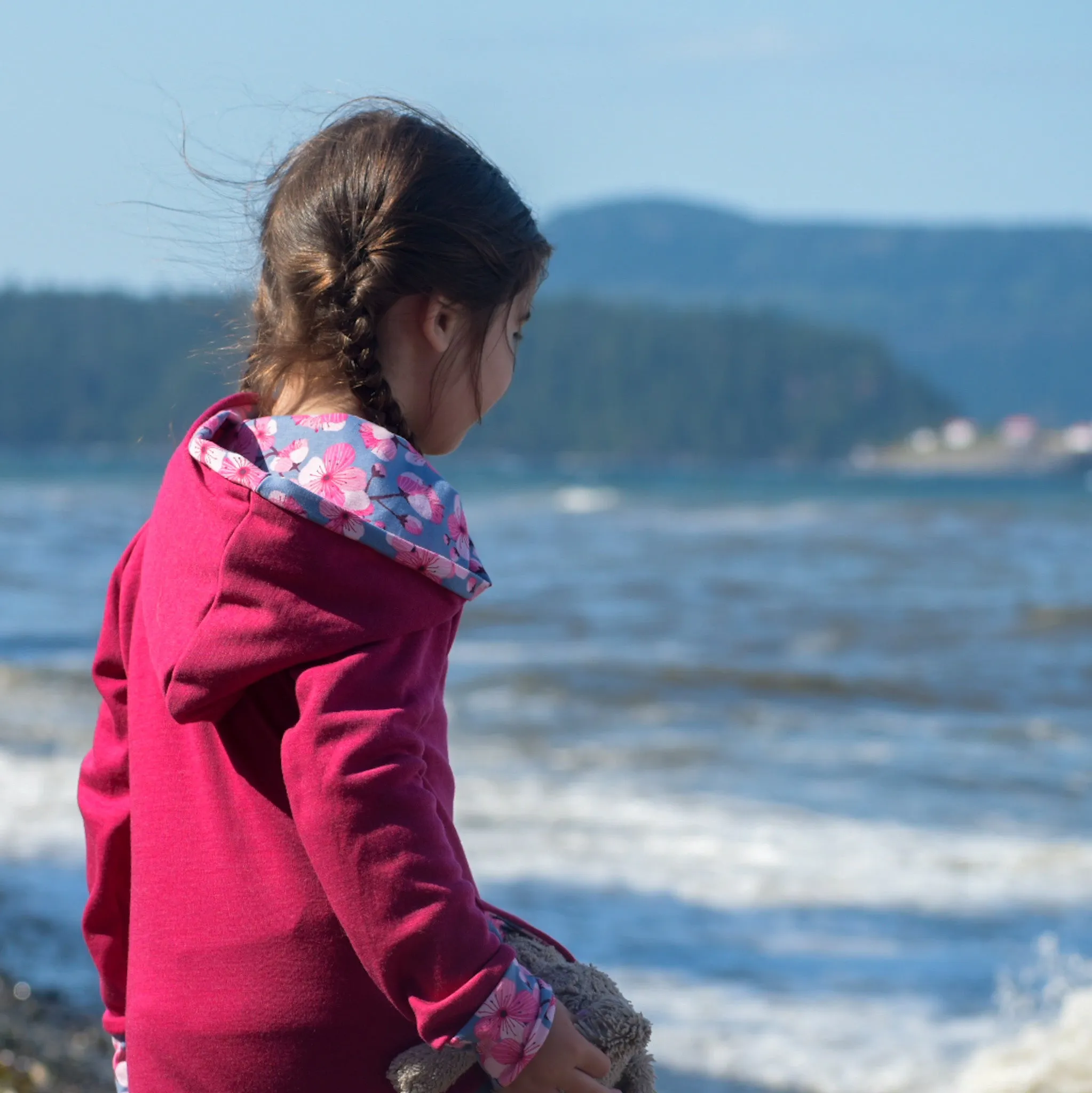 Custom East Coast Merino Wool Hoodies - Kids