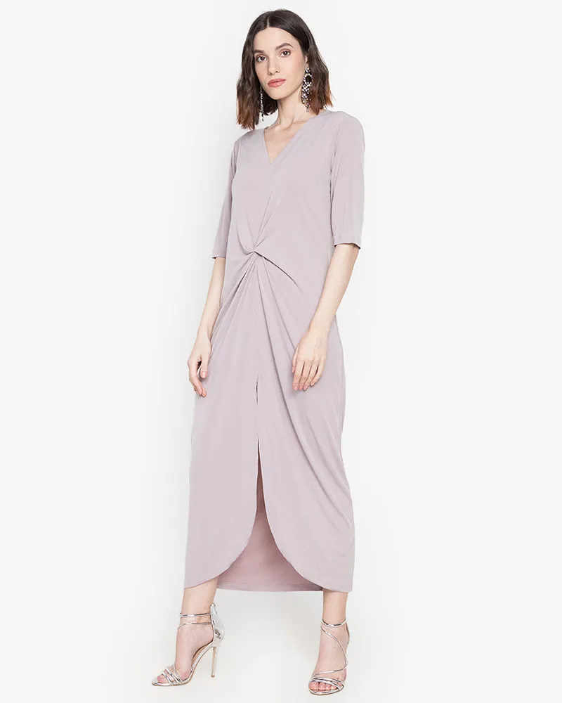 Jesse Front Knot Maxi Dress