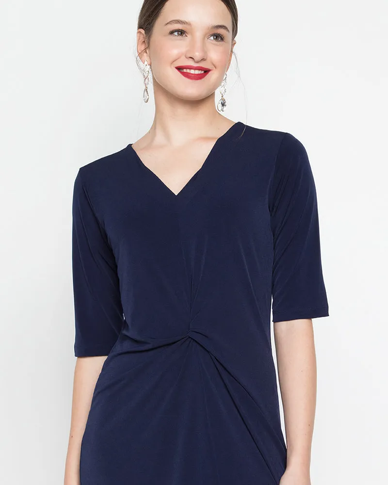Jesse Front Knot Maxi Dress