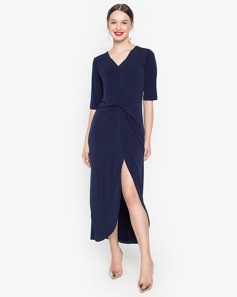 Jesse Front Knot Maxi Dress