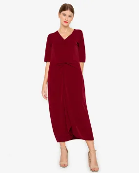Jesse Front Knot Maxi Dress