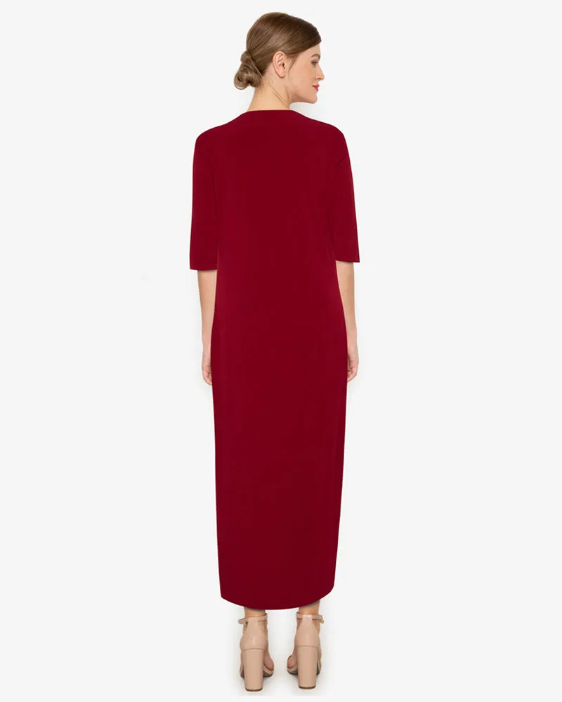 Jesse Front Knot Maxi Dress