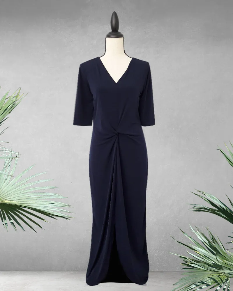 Jesse Front Knot Maxi Dress