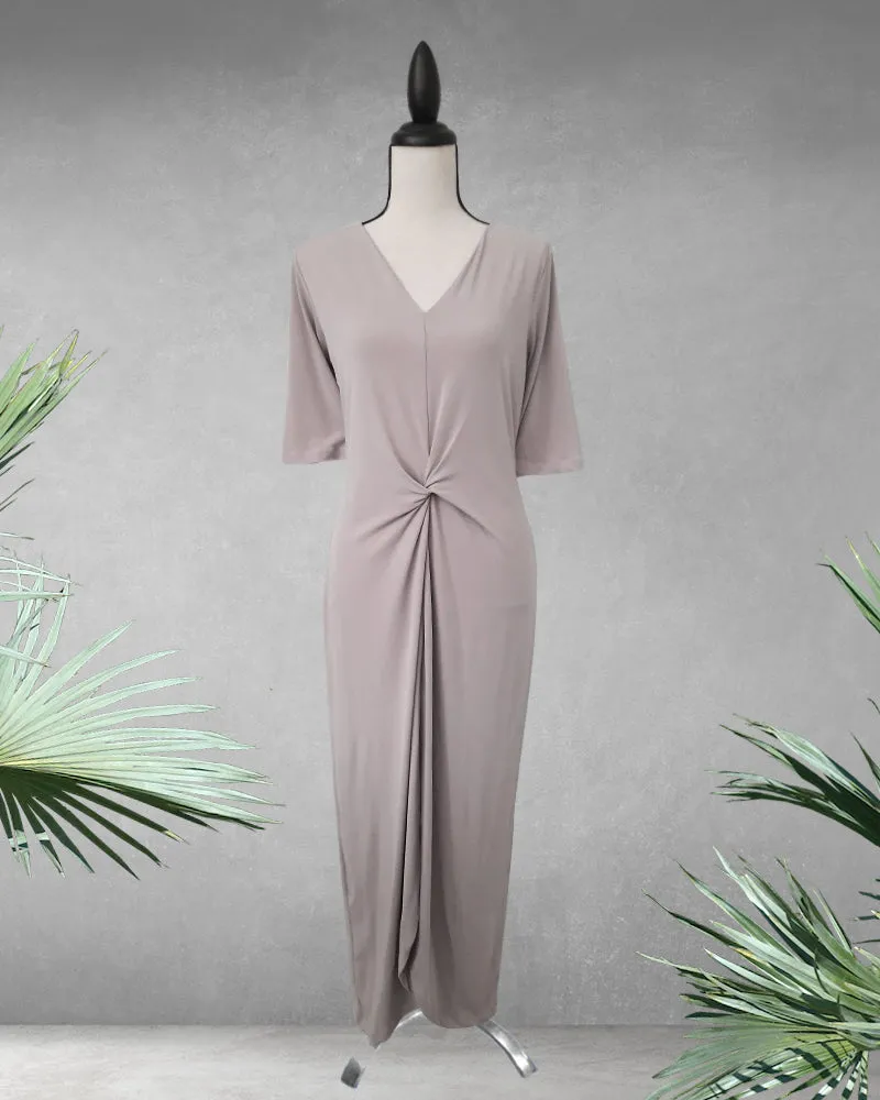 Jesse Front Knot Maxi Dress