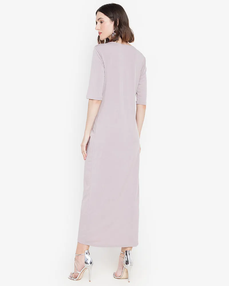 Jesse Front Knot Maxi Dress