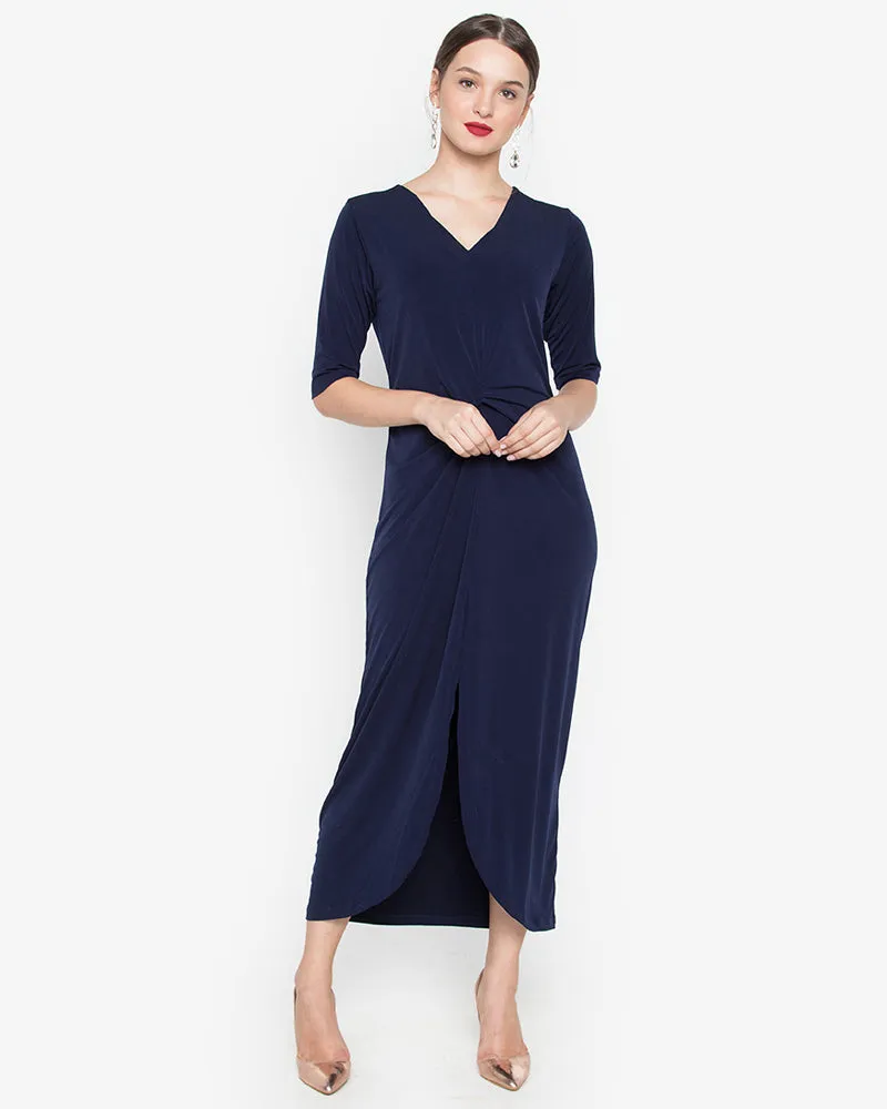 Jesse Front Knot Maxi Dress