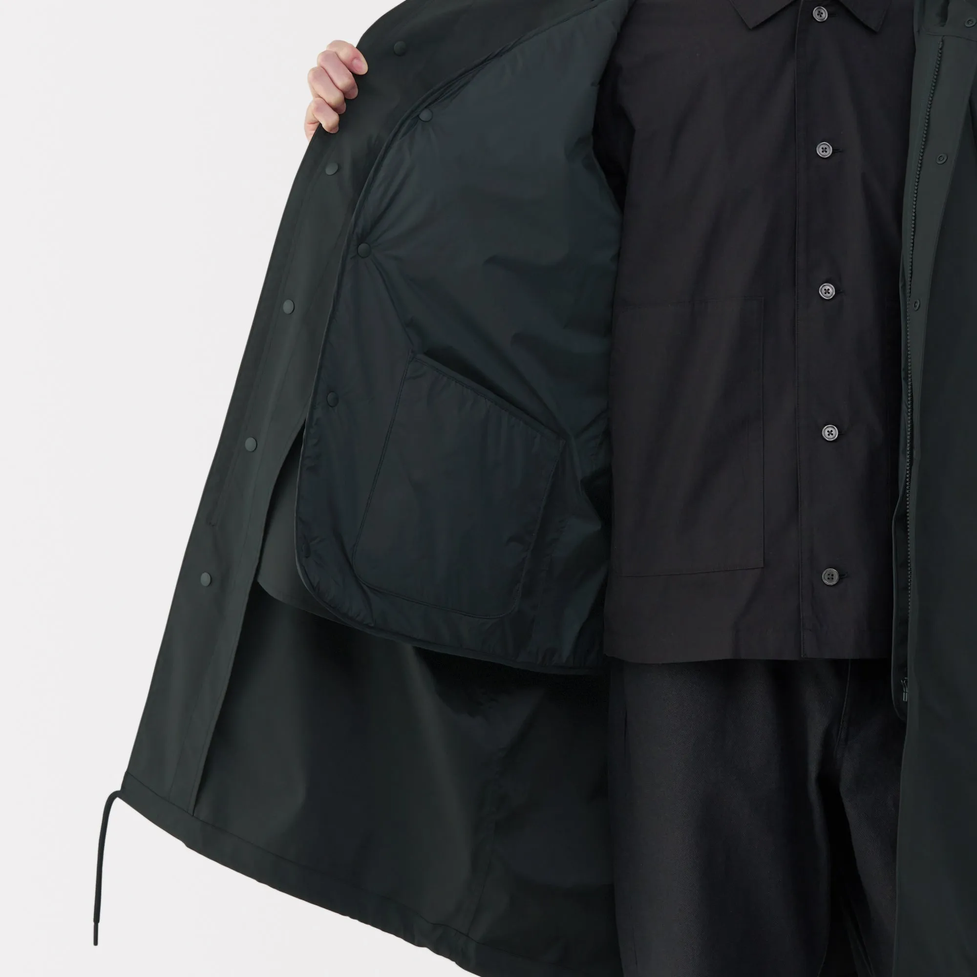 Labo Men's Mod Coat with Liner Vest