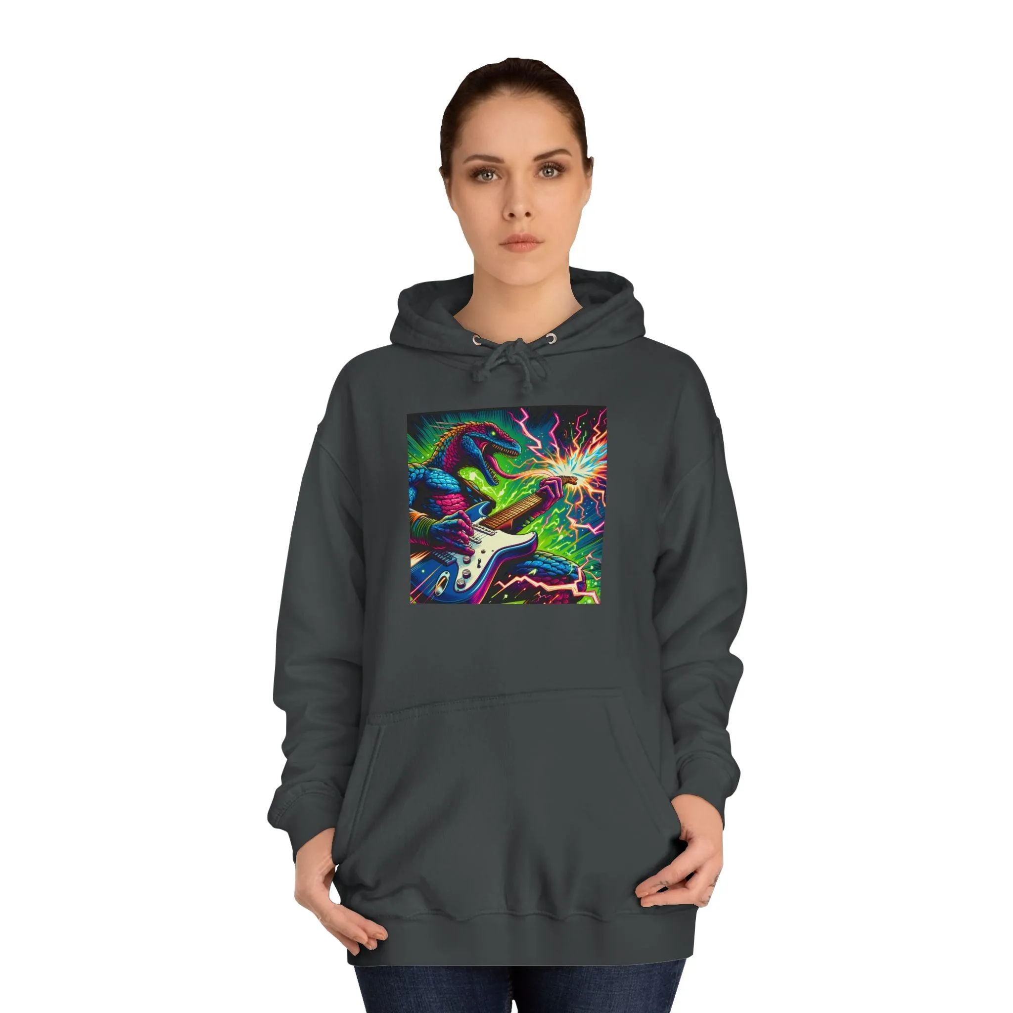 Lizard RockStar Unisex College Hoodie