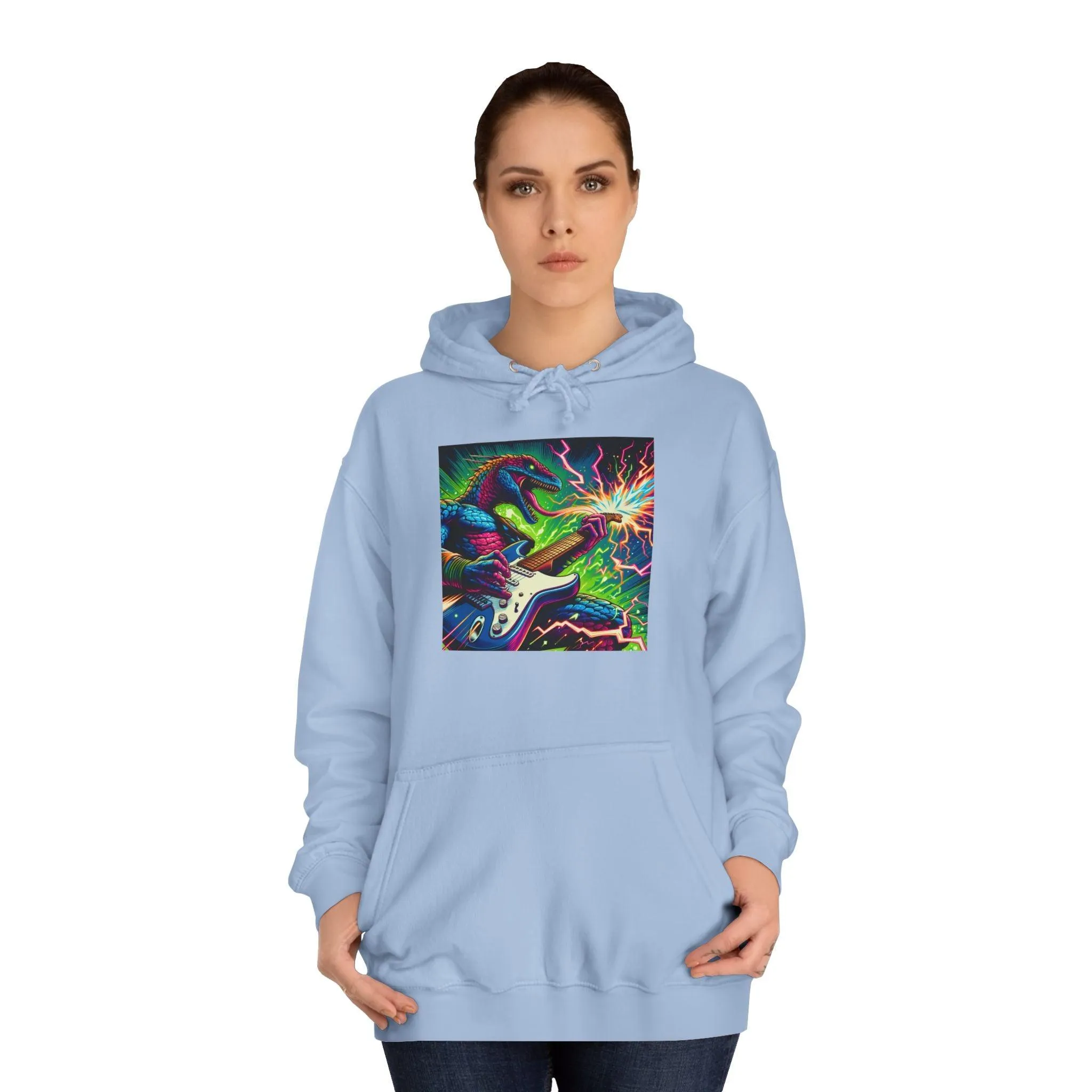 Lizard RockStar Unisex College Hoodie