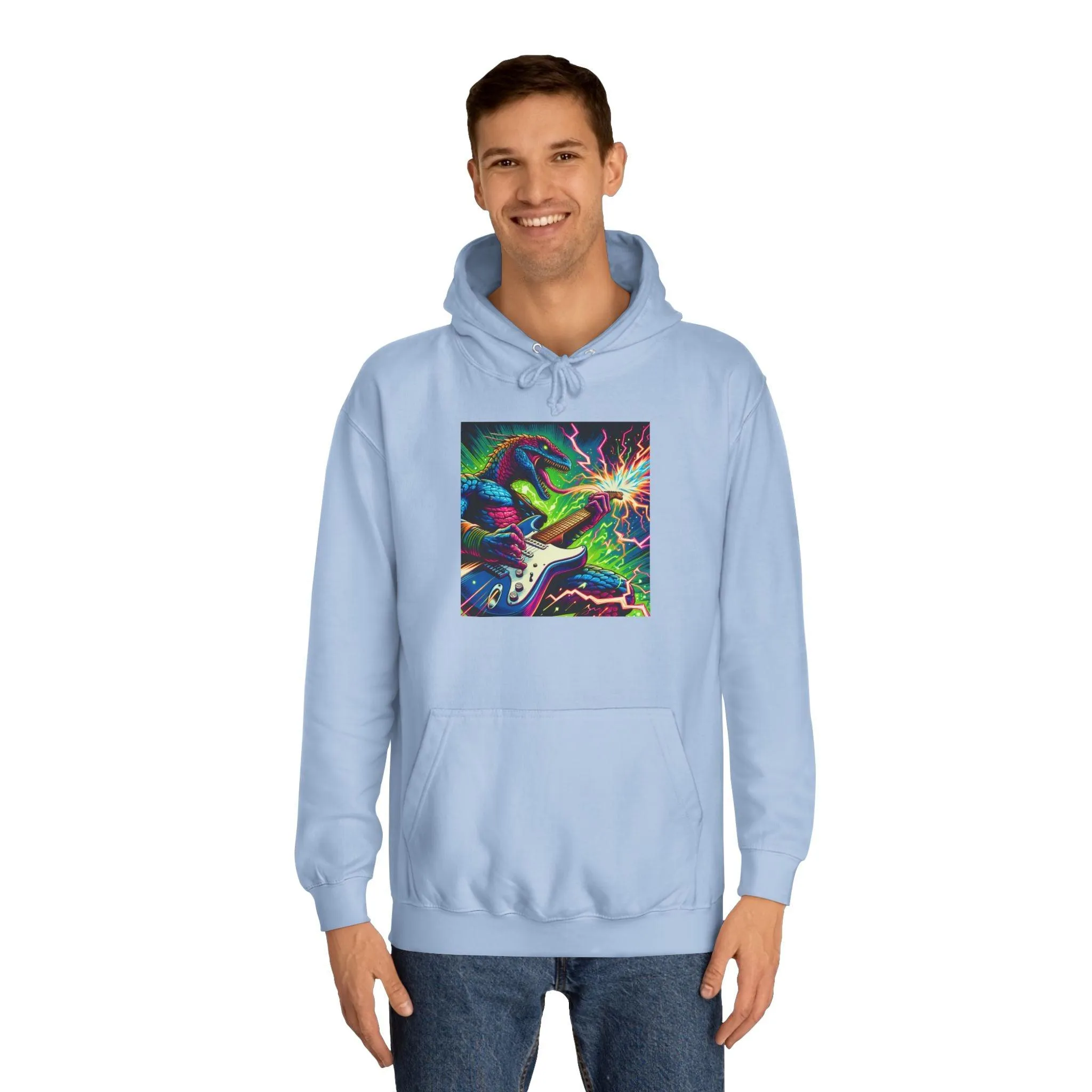 Lizard RockStar Unisex College Hoodie