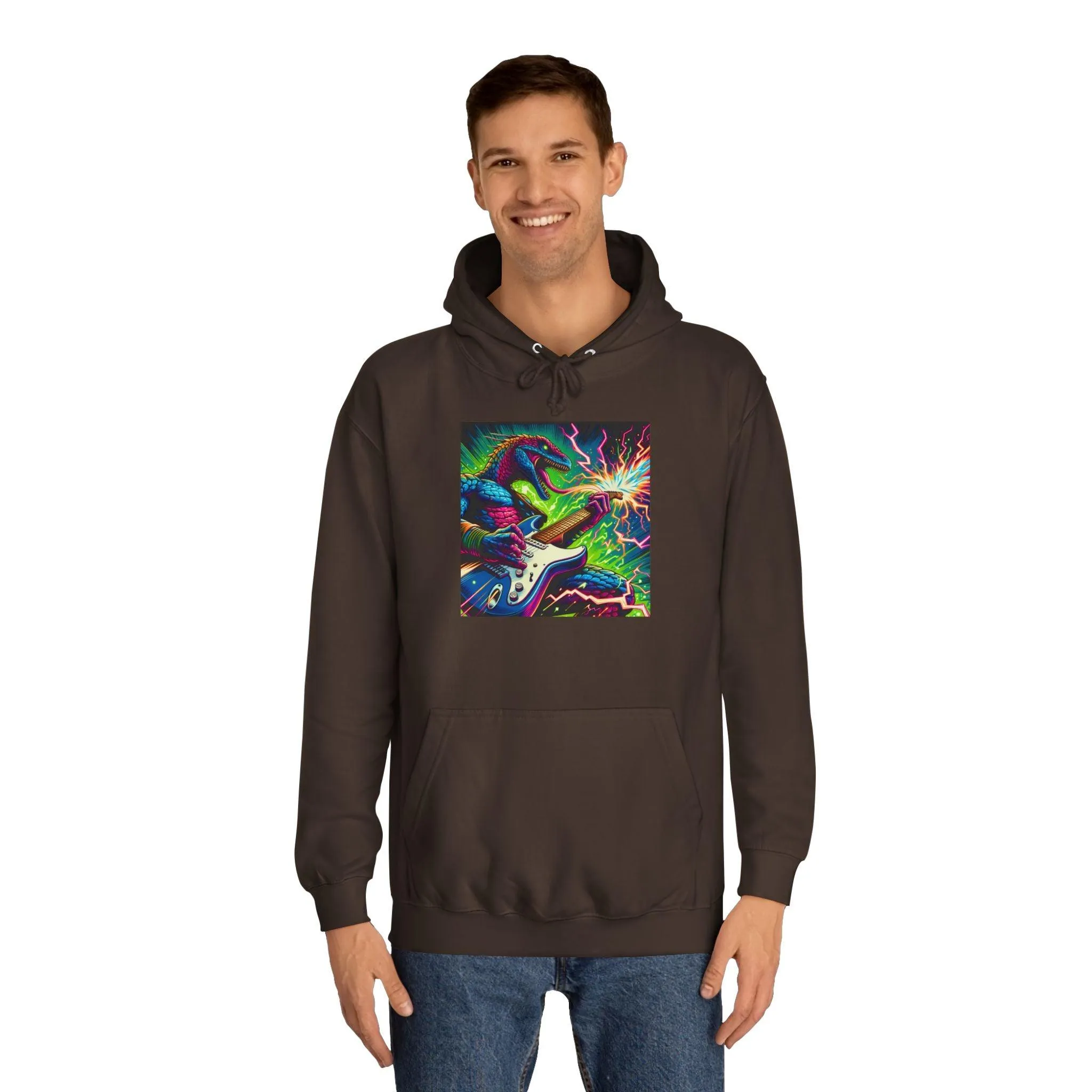 Lizard RockStar Unisex College Hoodie