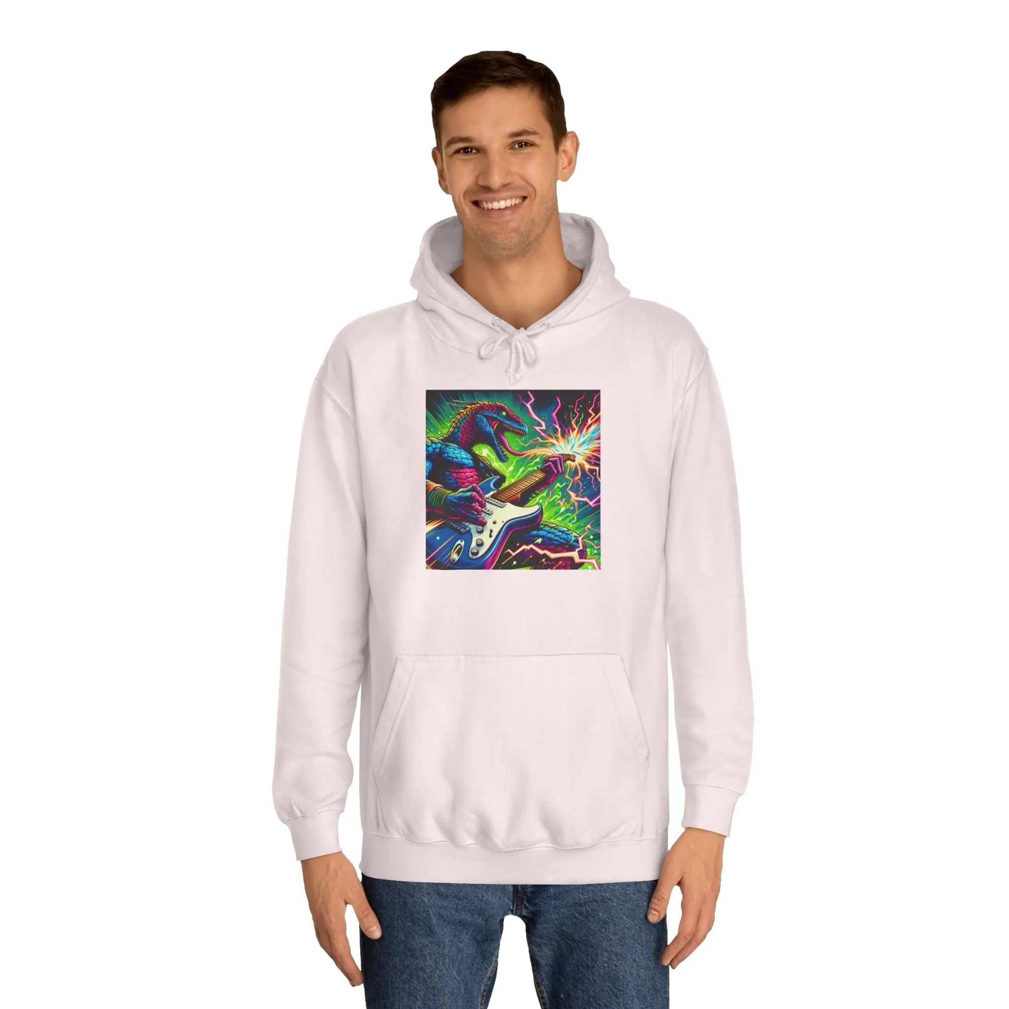 Lizard RockStar Unisex College Hoodie
