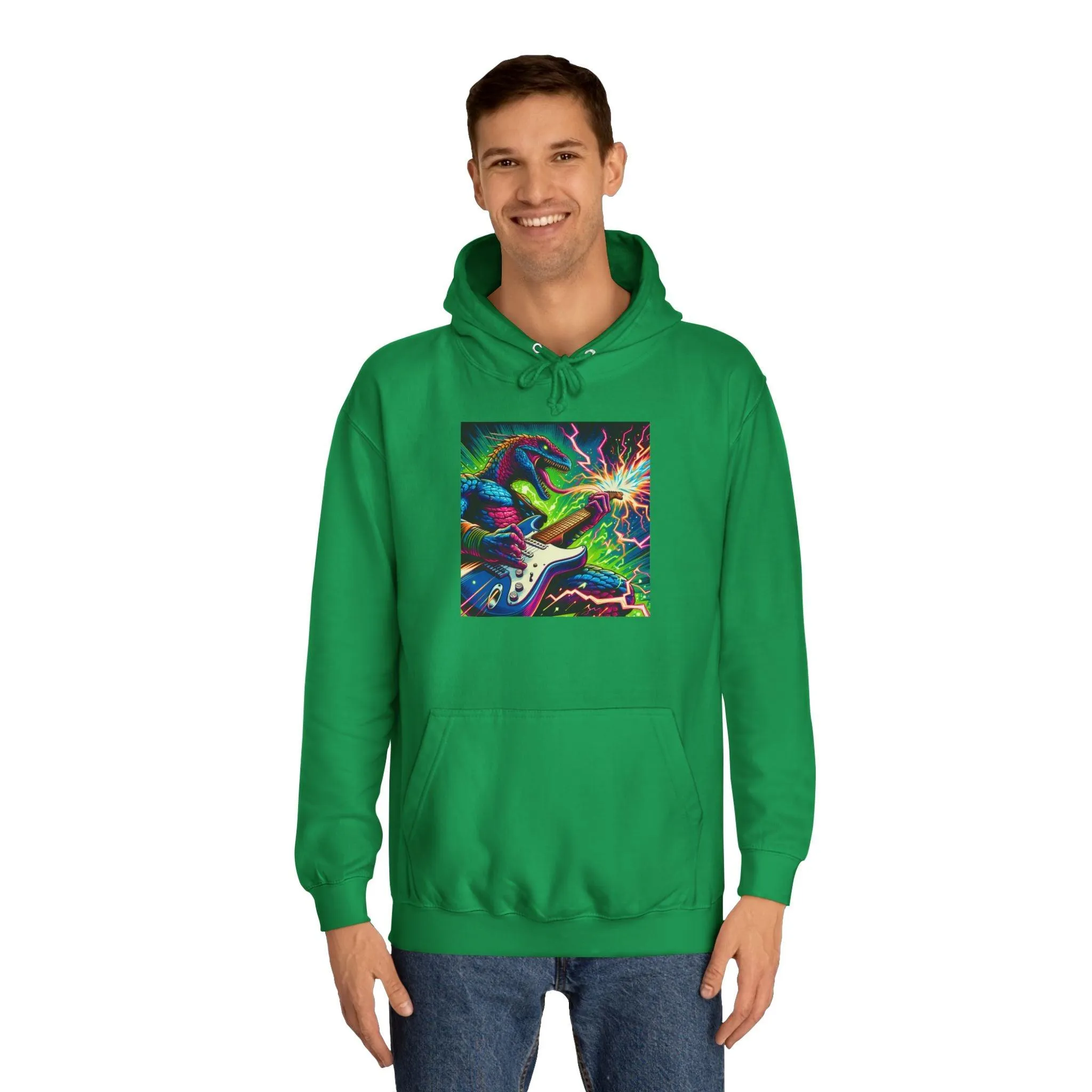 Lizard RockStar Unisex College Hoodie