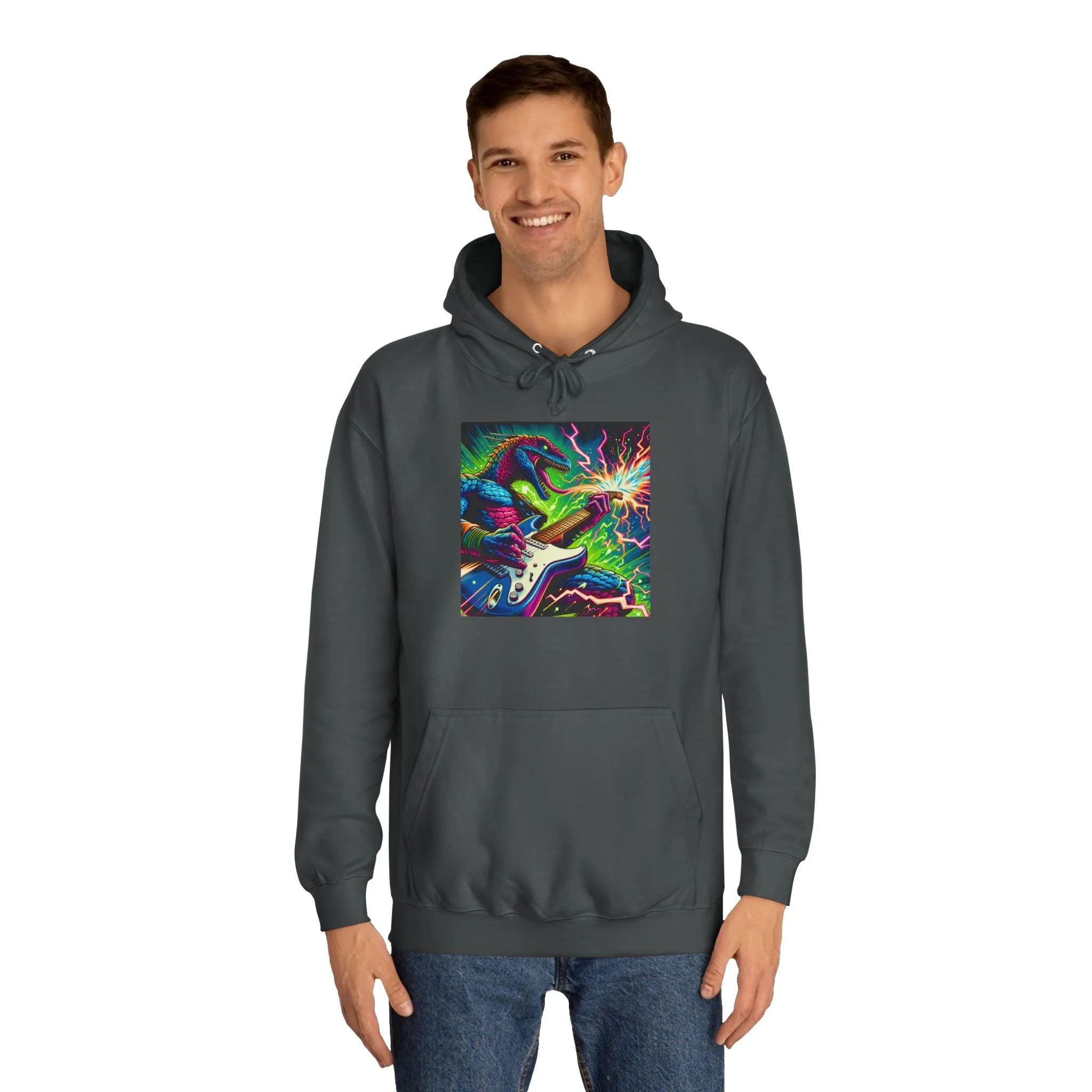 Lizard RockStar Unisex College Hoodie