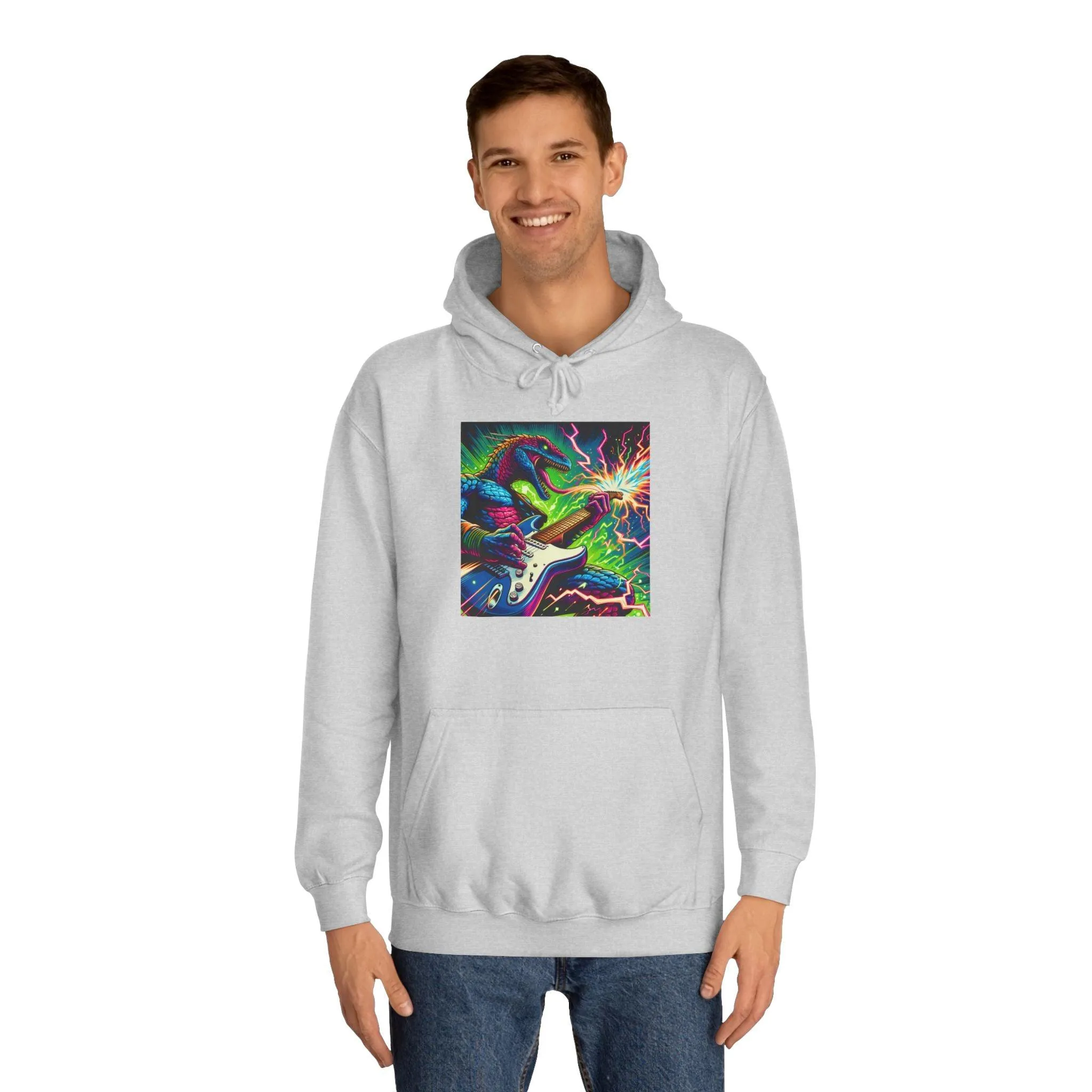 Lizard RockStar Unisex College Hoodie