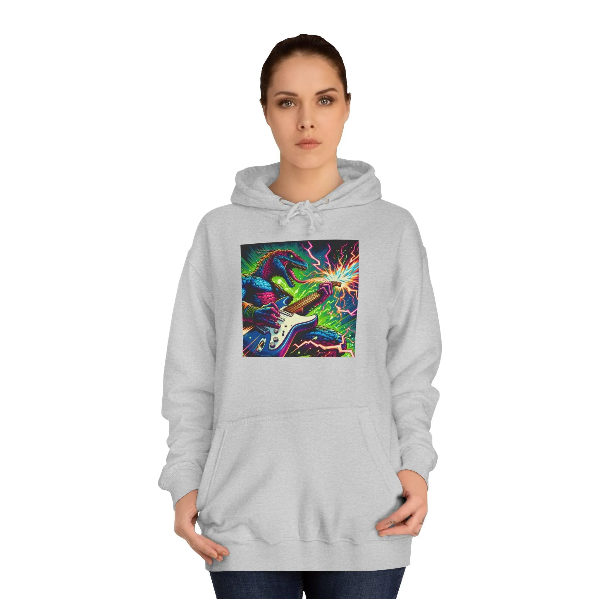 Lizard RockStar Unisex College Hoodie