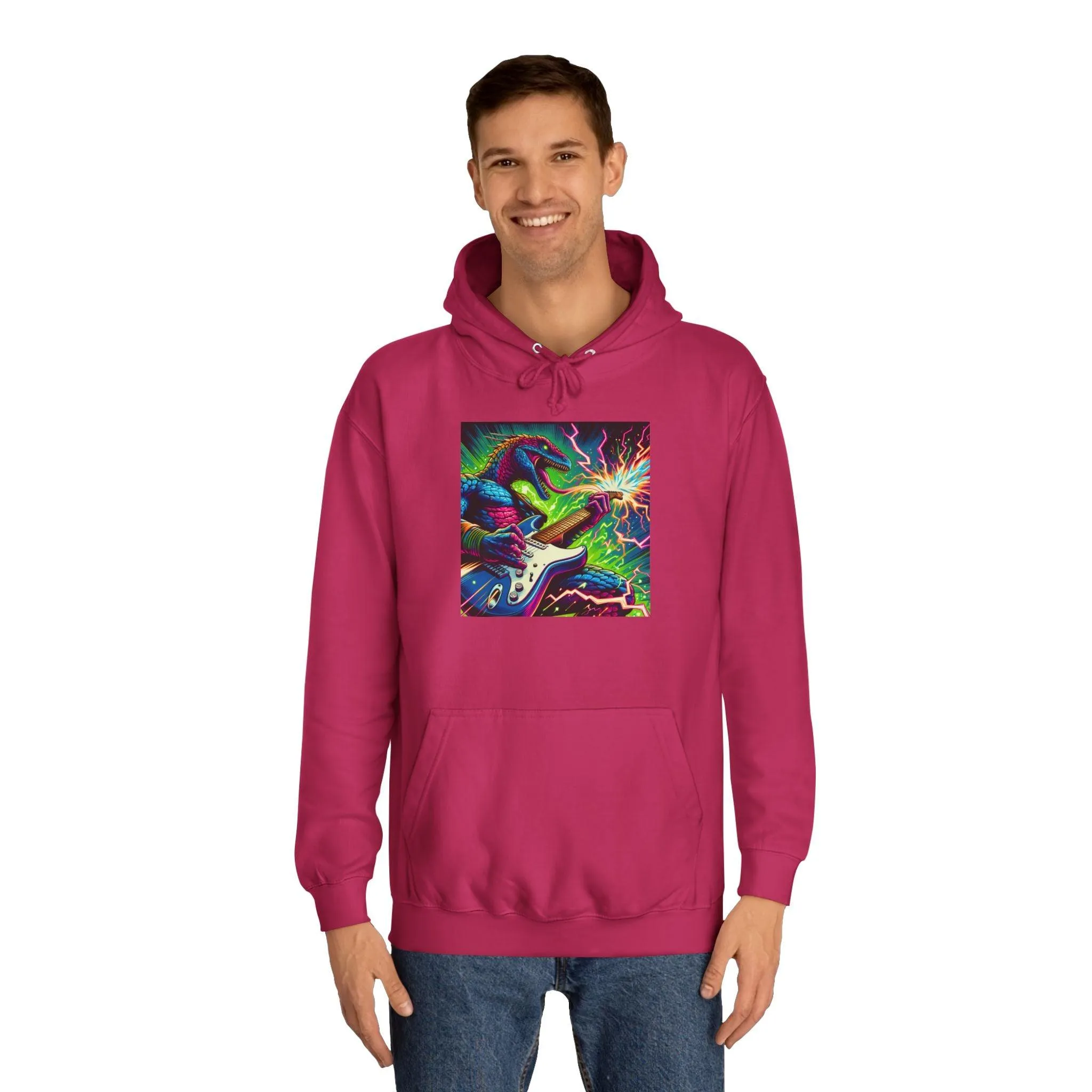 Lizard RockStar Unisex College Hoodie