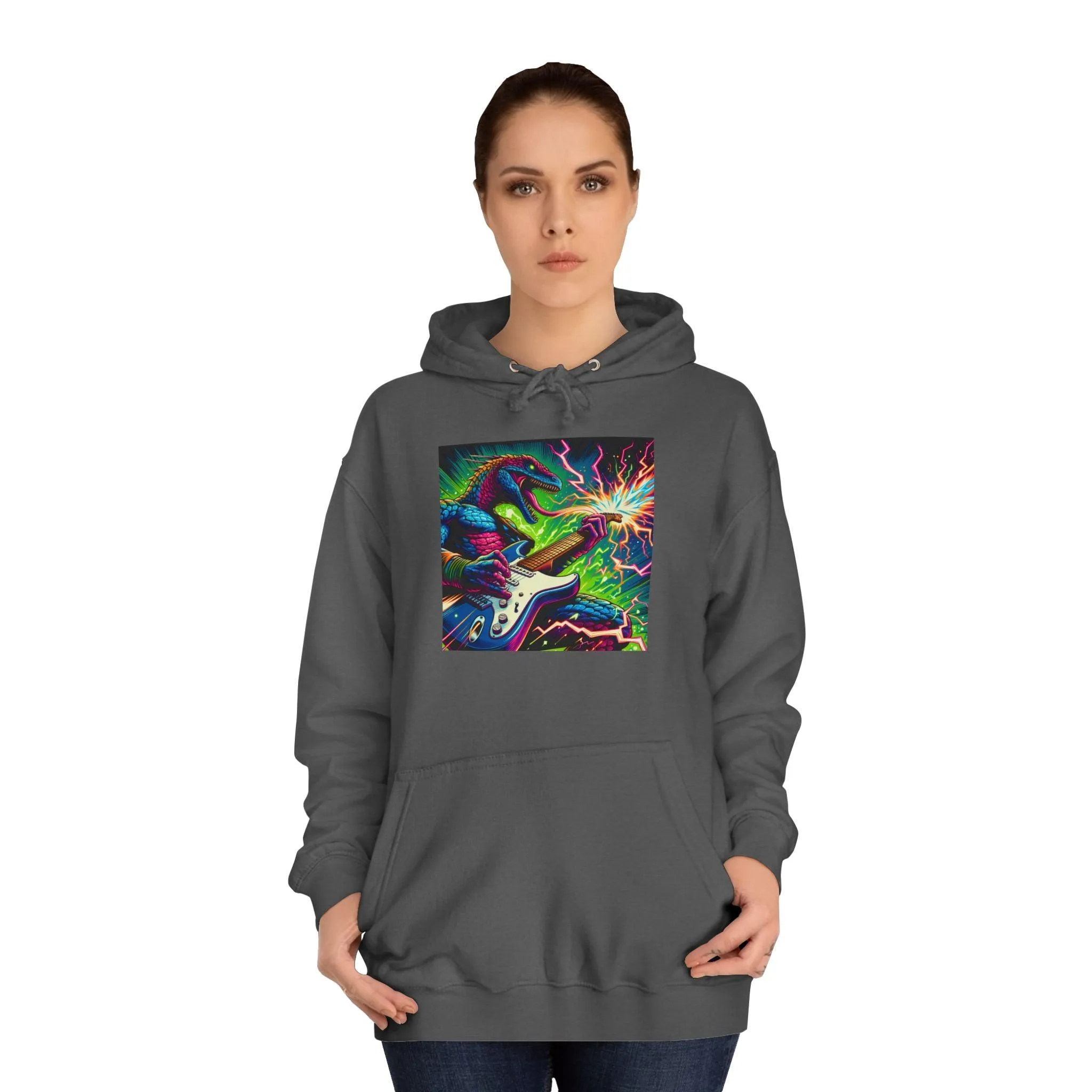 Lizard RockStar Unisex College Hoodie