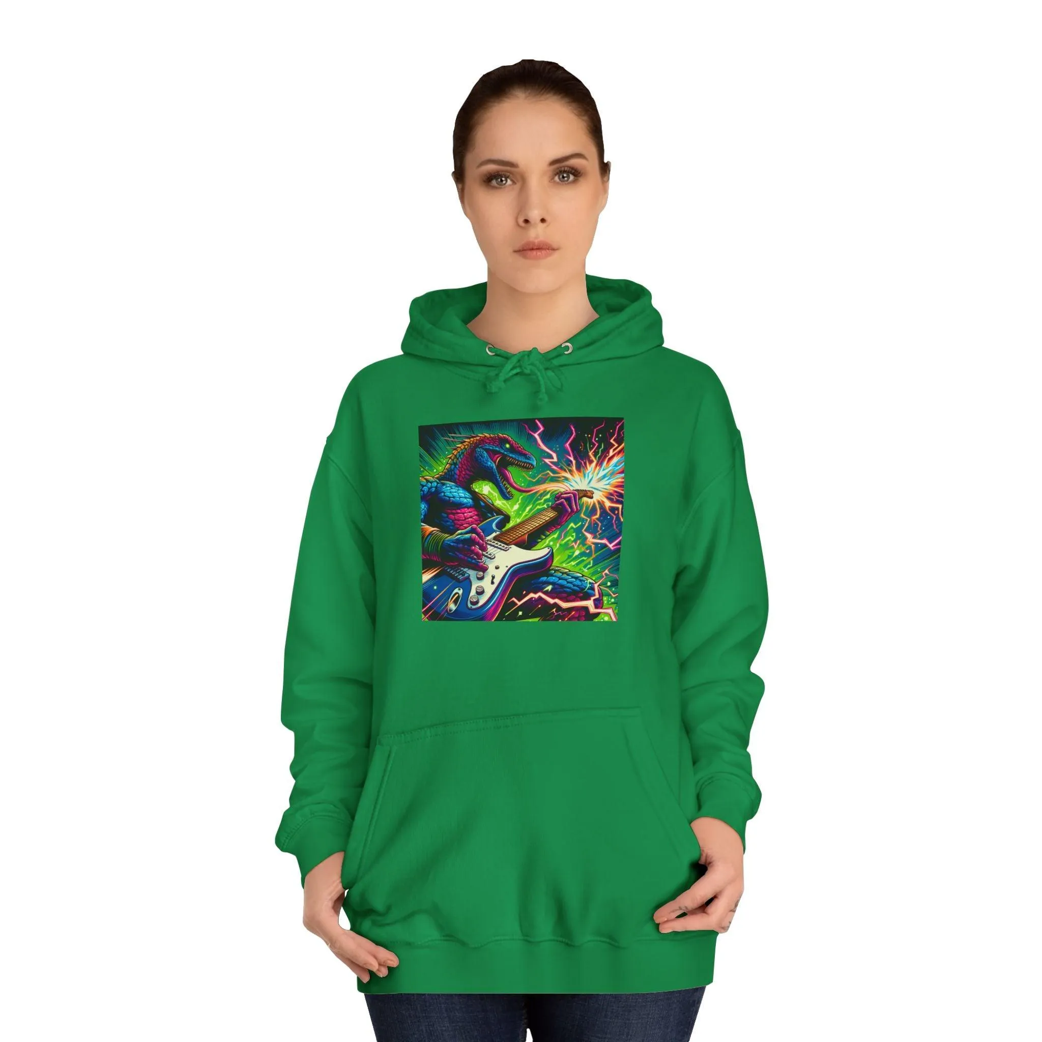 Lizard RockStar Unisex College Hoodie