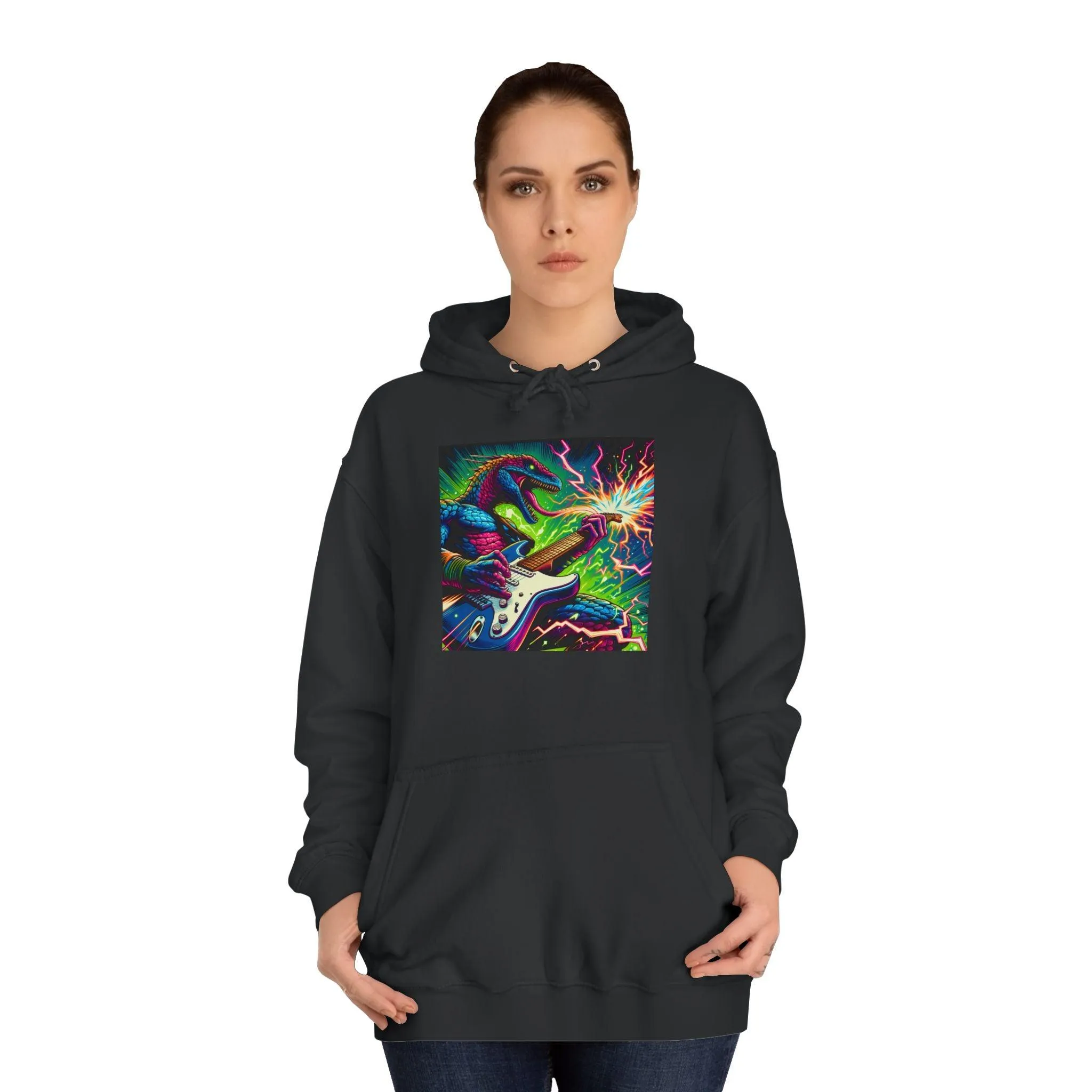 Lizard RockStar Unisex College Hoodie