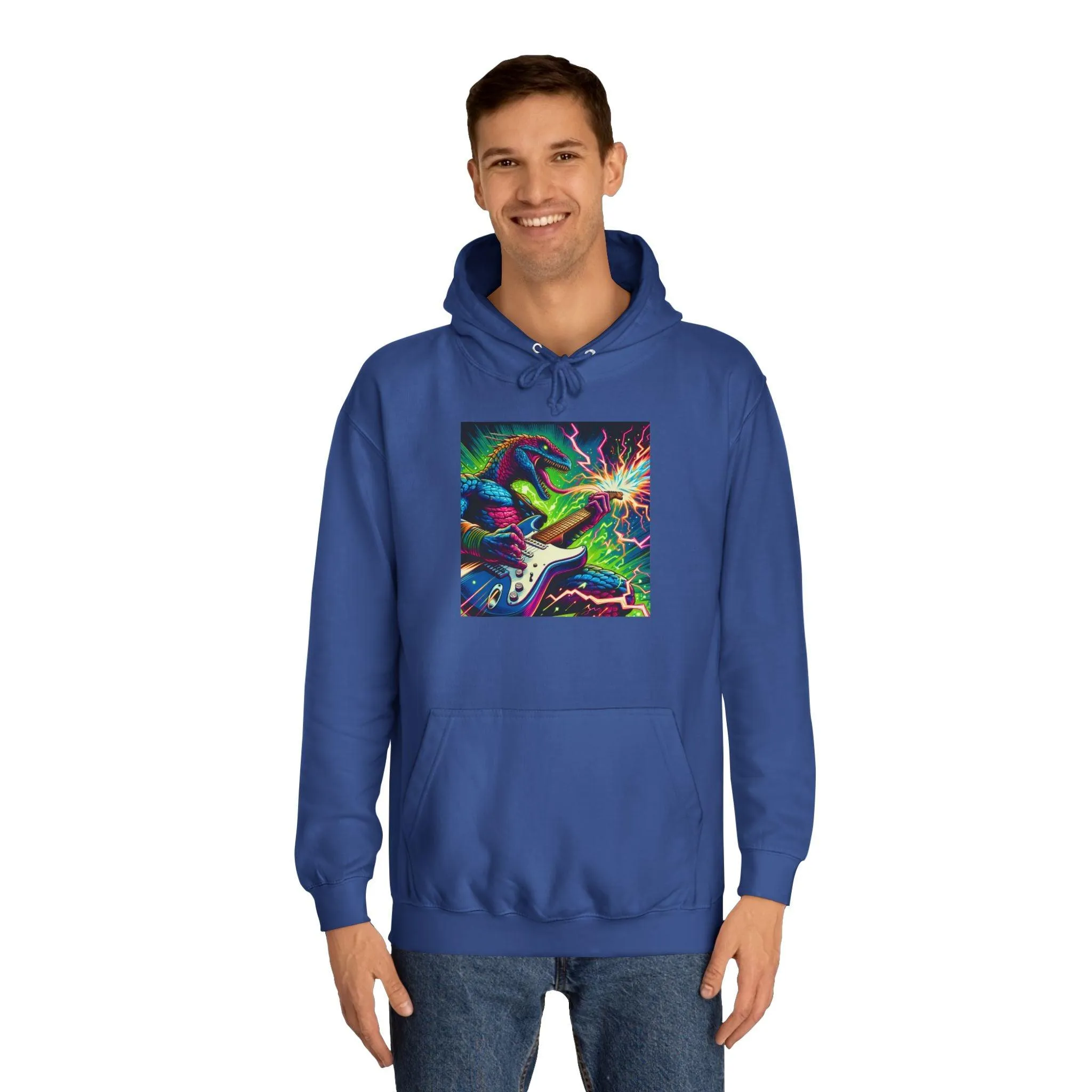 Lizard RockStar Unisex College Hoodie