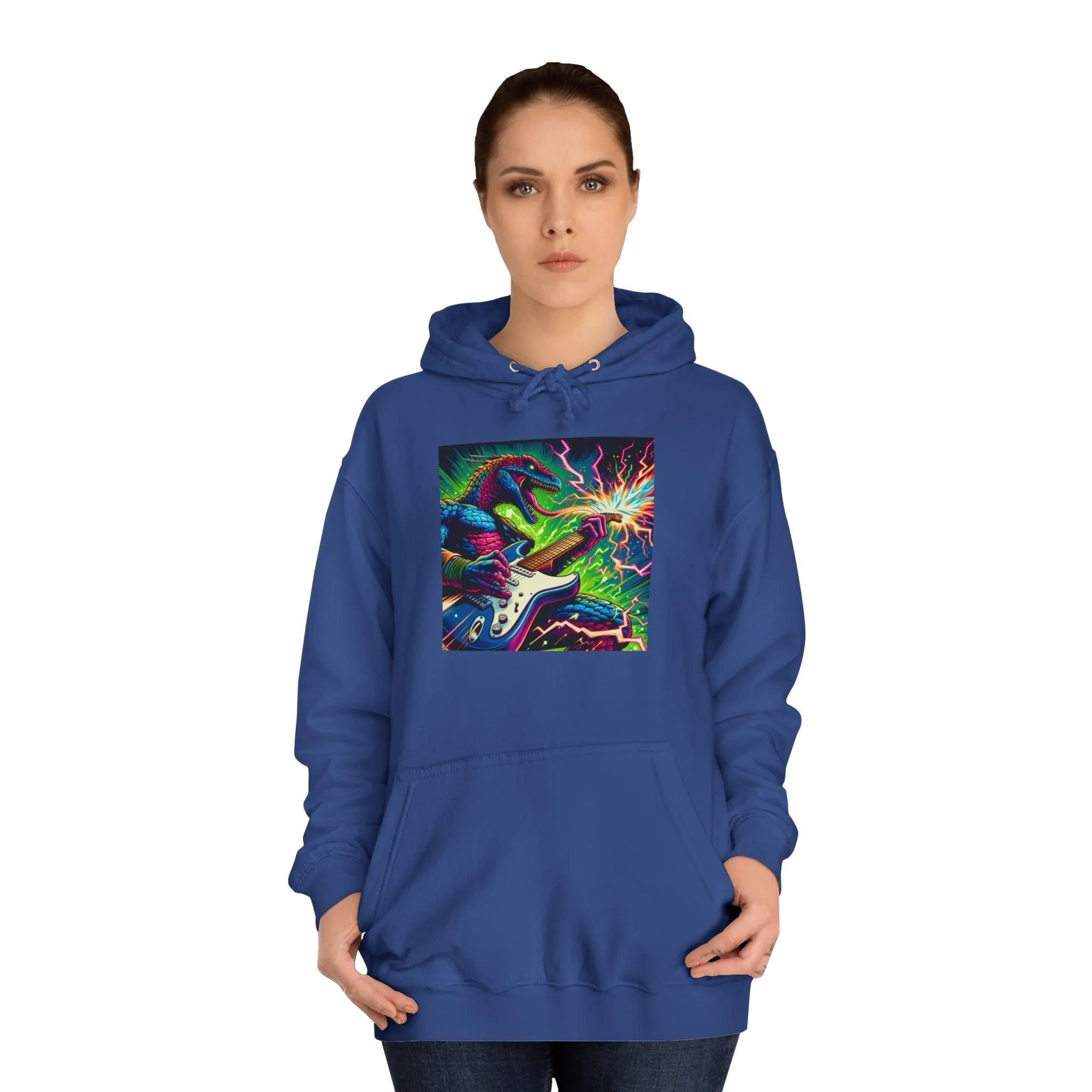 Lizard RockStar Unisex College Hoodie