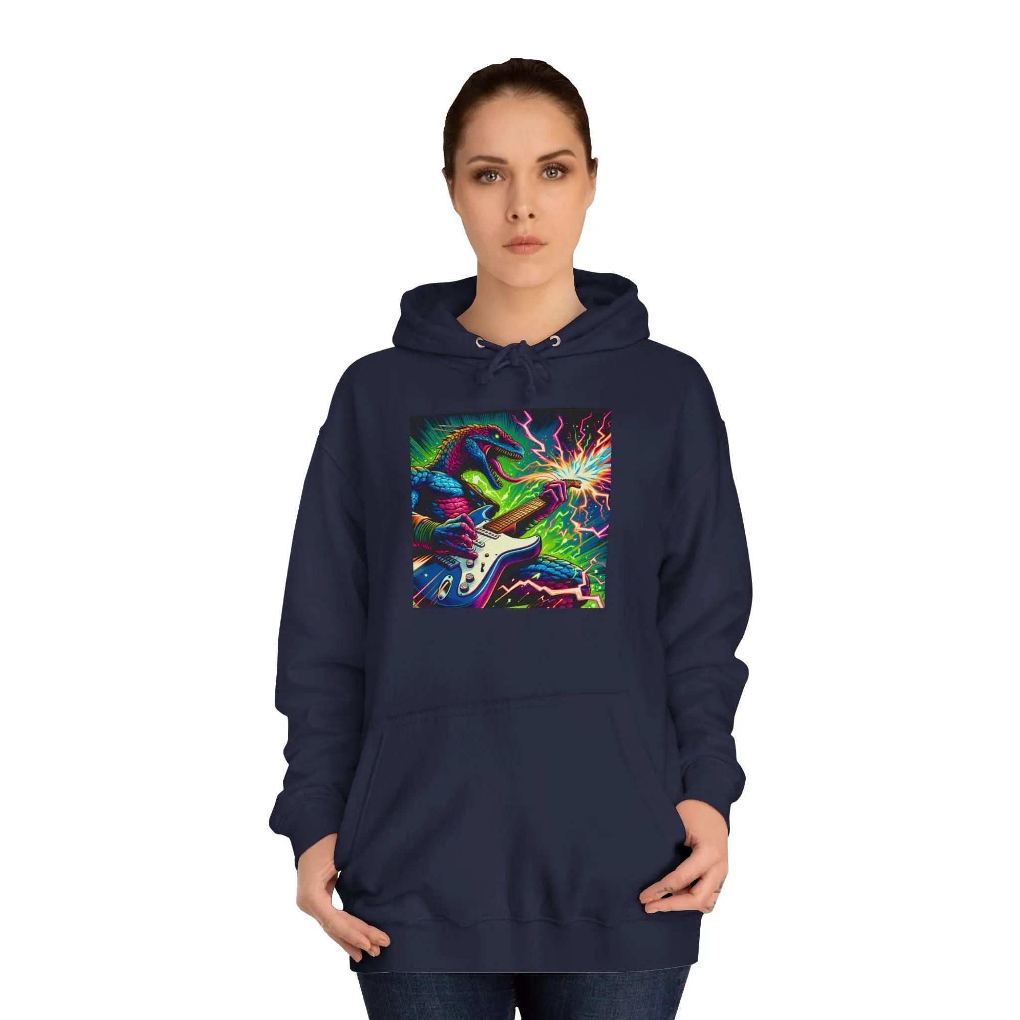 Lizard RockStar Unisex College Hoodie