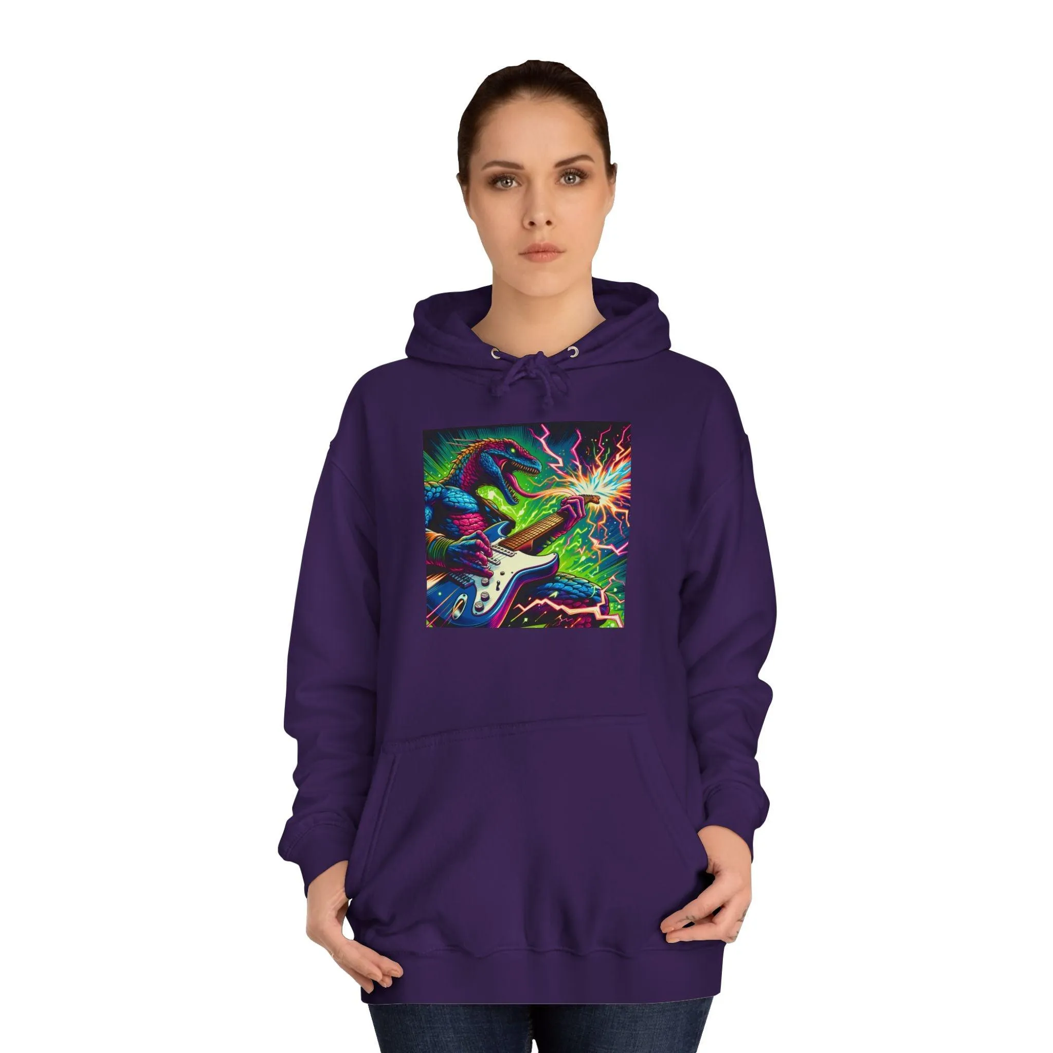 Lizard RockStar Unisex College Hoodie