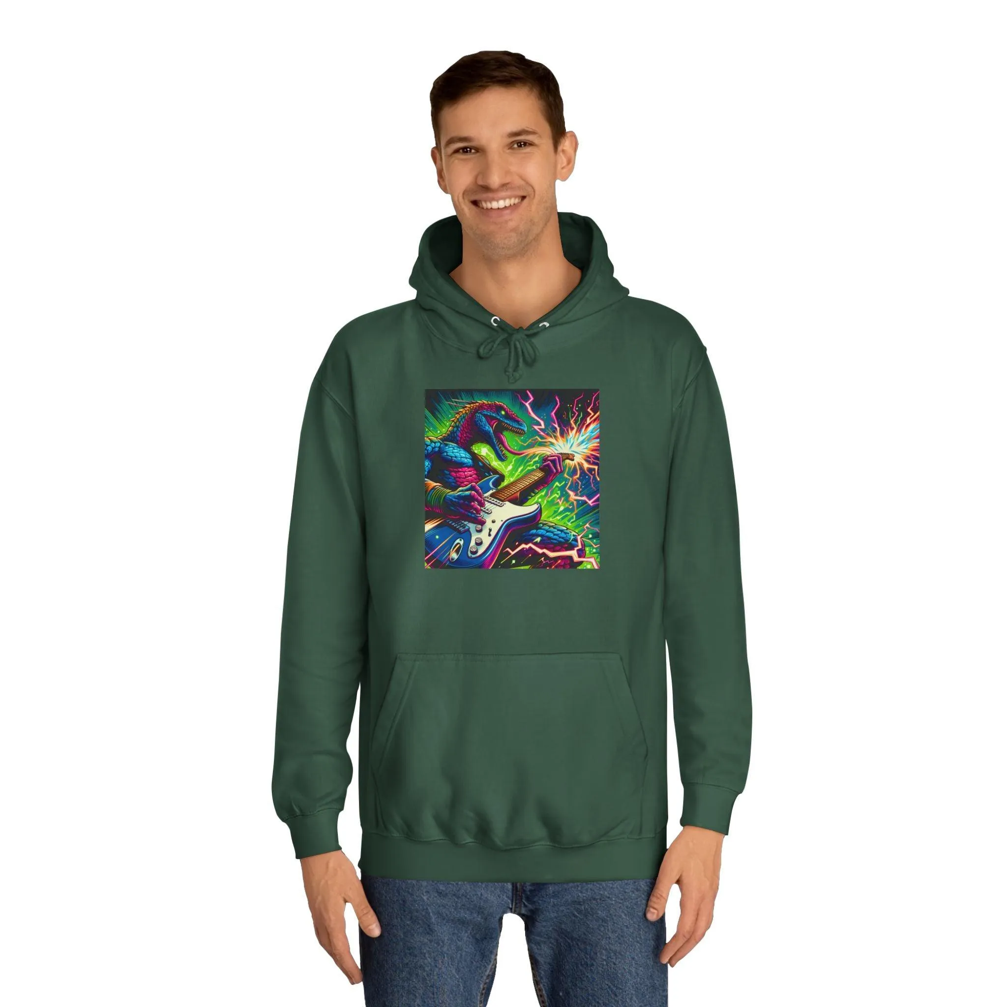 Lizard RockStar Unisex College Hoodie