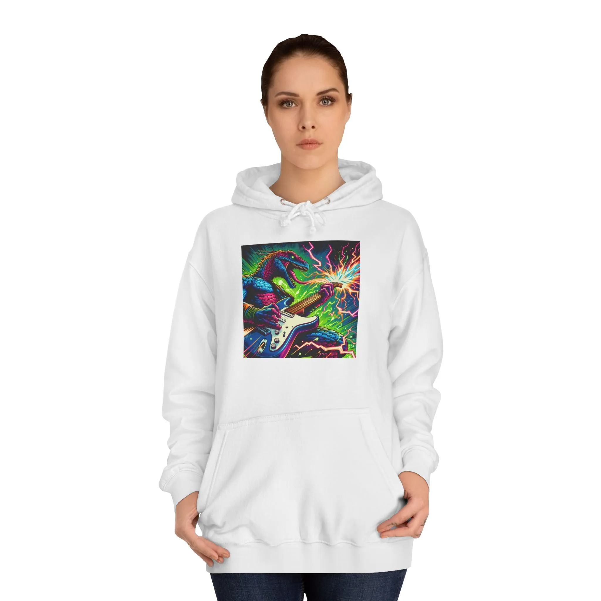 Lizard RockStar Unisex College Hoodie