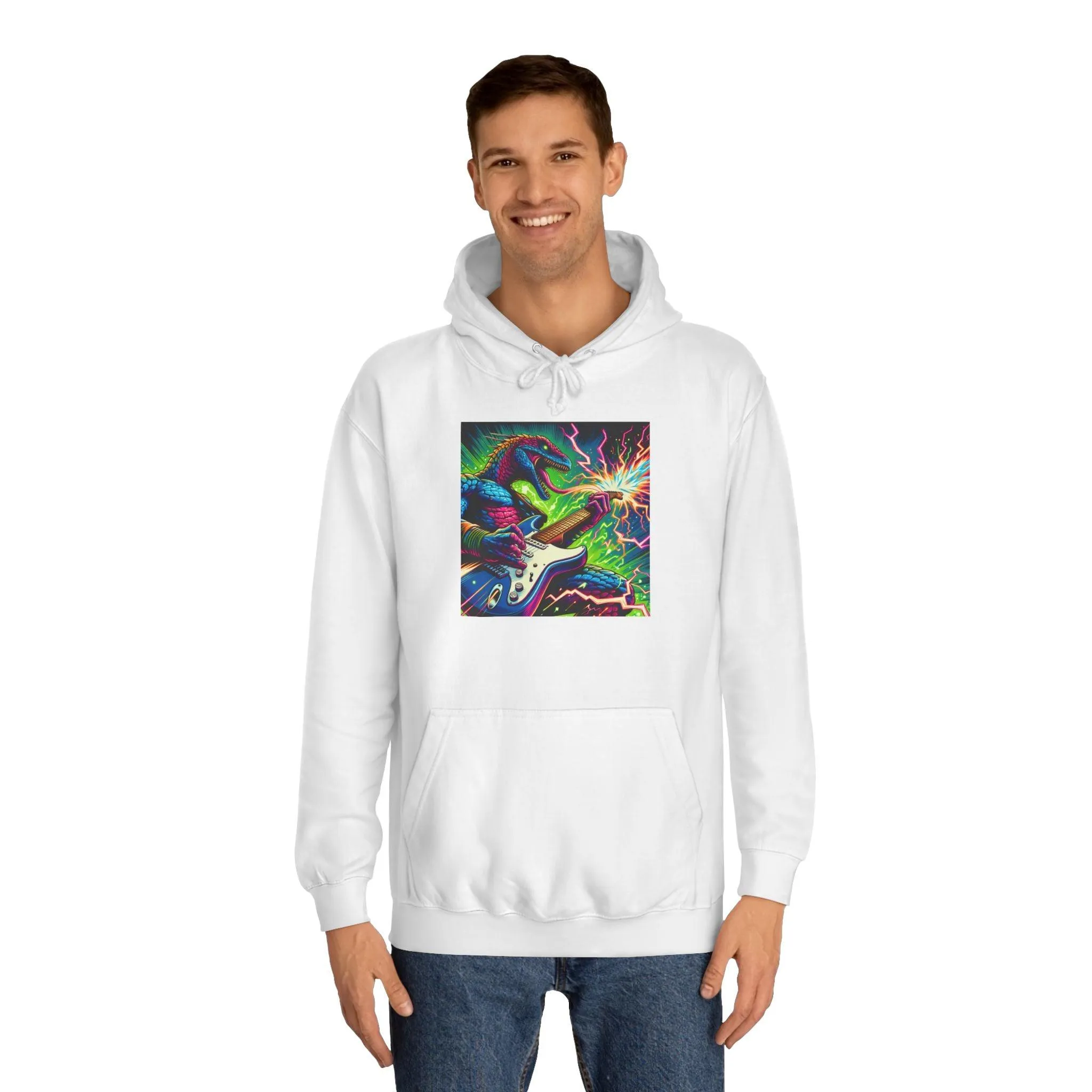 Lizard RockStar Unisex College Hoodie
