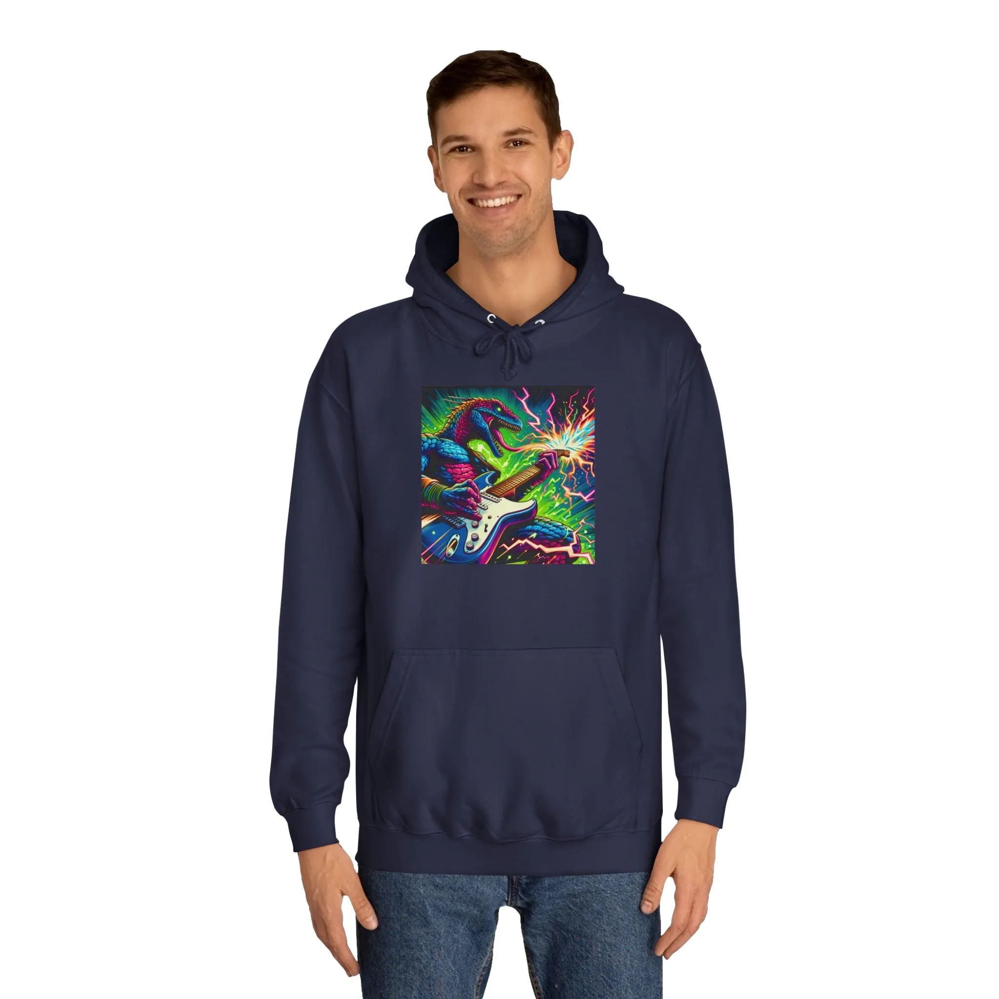 Lizard RockStar Unisex College Hoodie