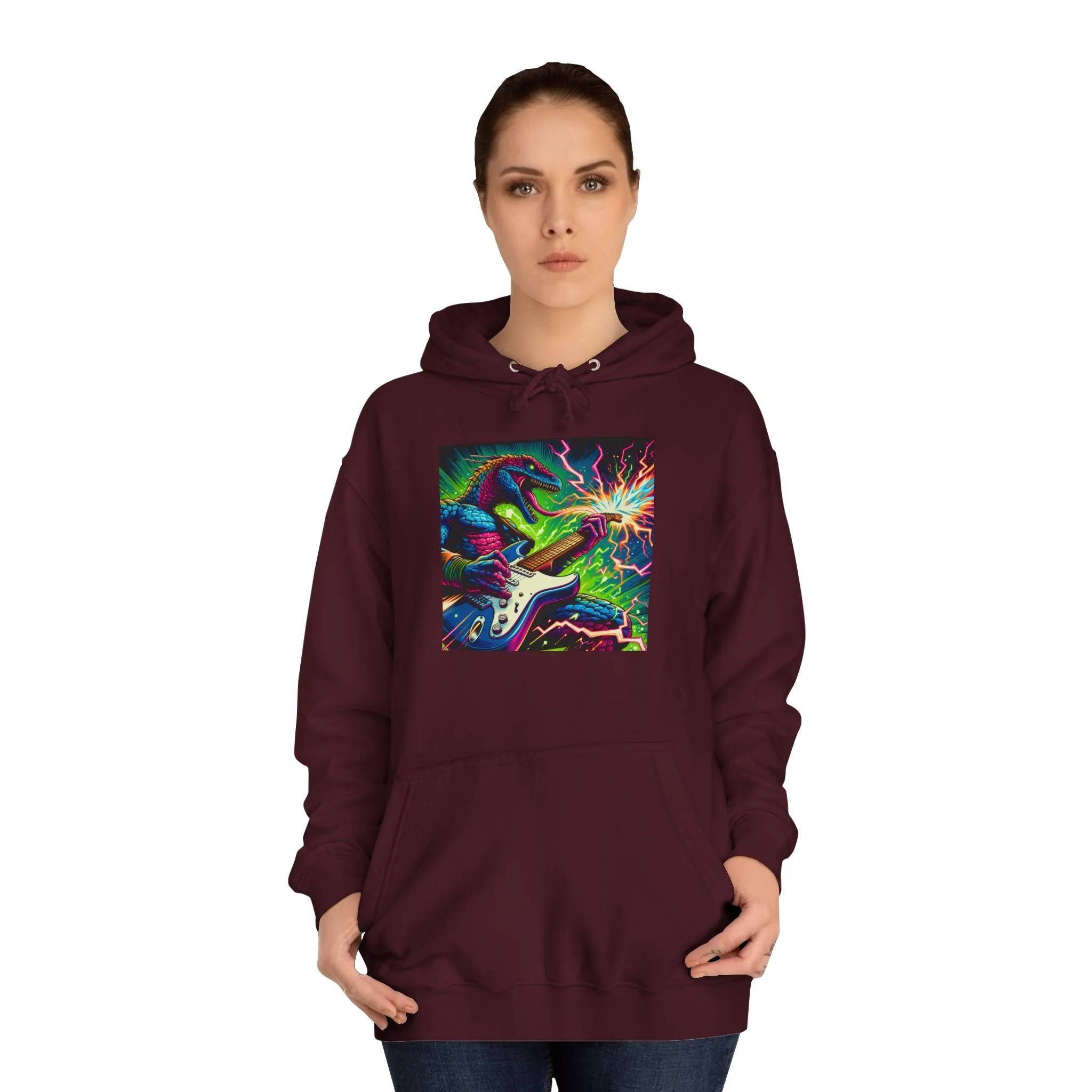 Lizard RockStar Unisex College Hoodie