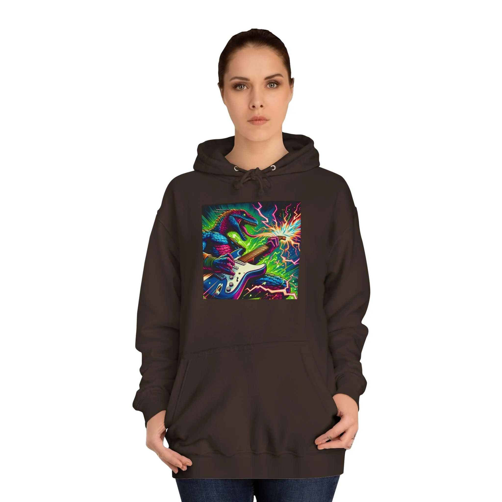 Lizard RockStar Unisex College Hoodie