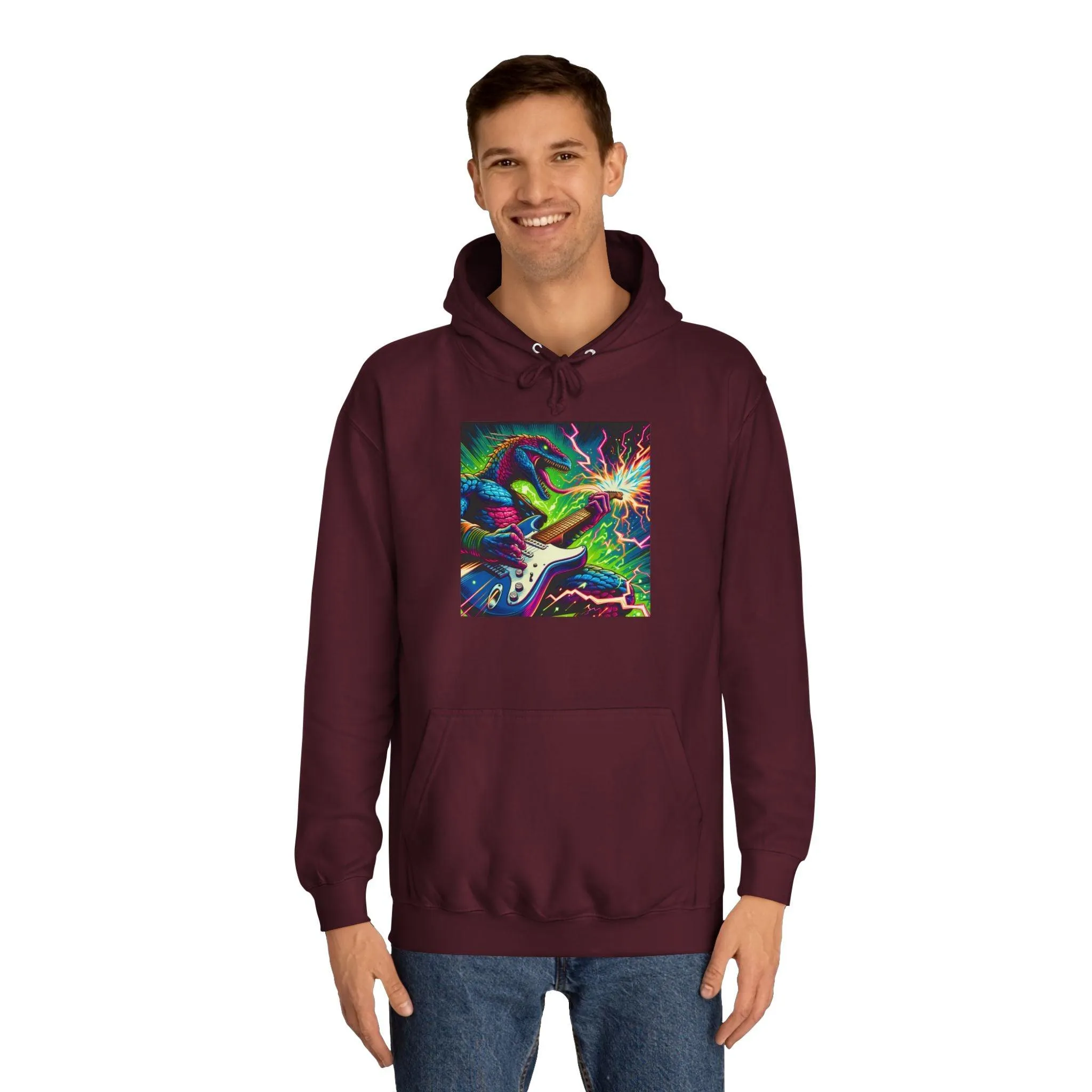 Lizard RockStar Unisex College Hoodie