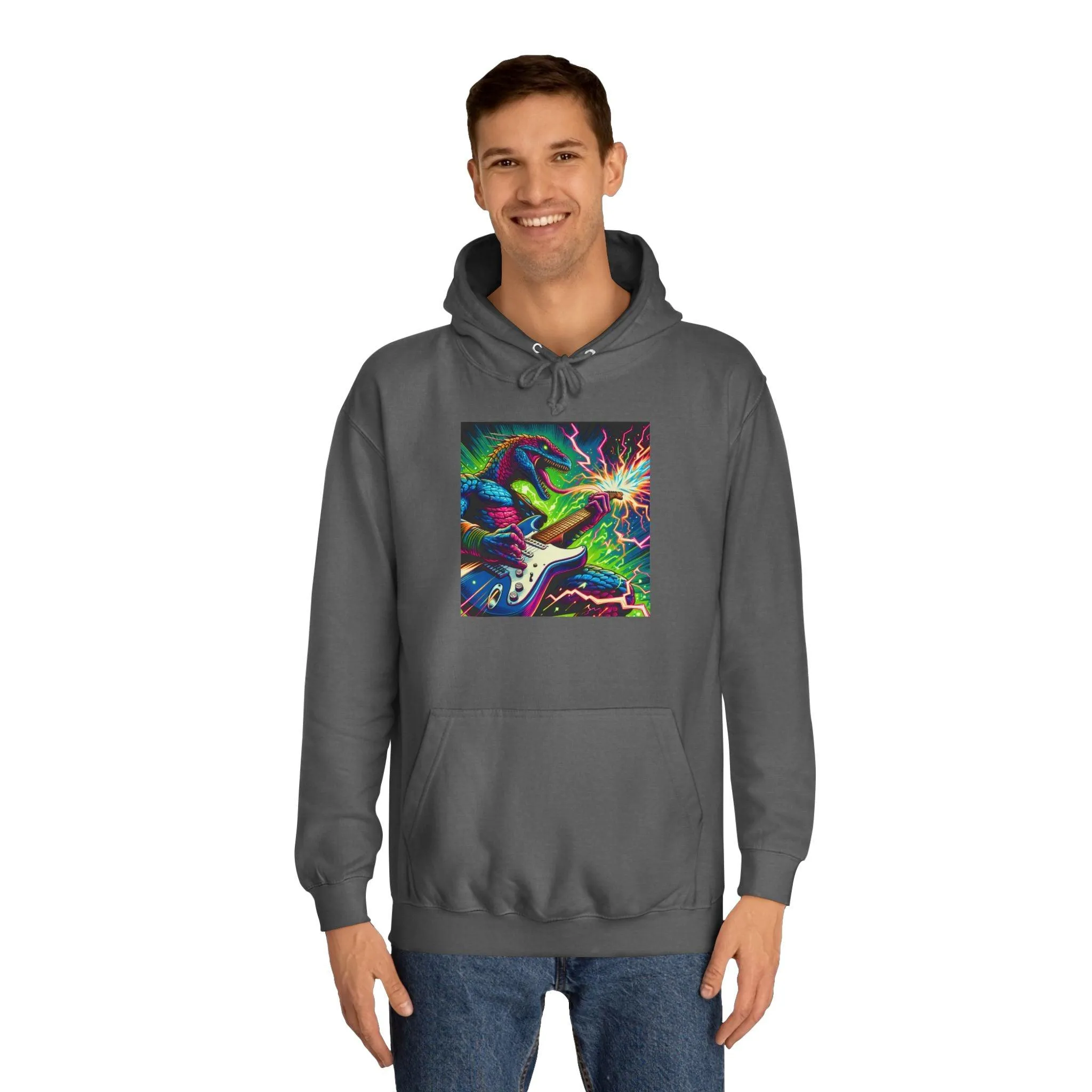 Lizard RockStar Unisex College Hoodie
