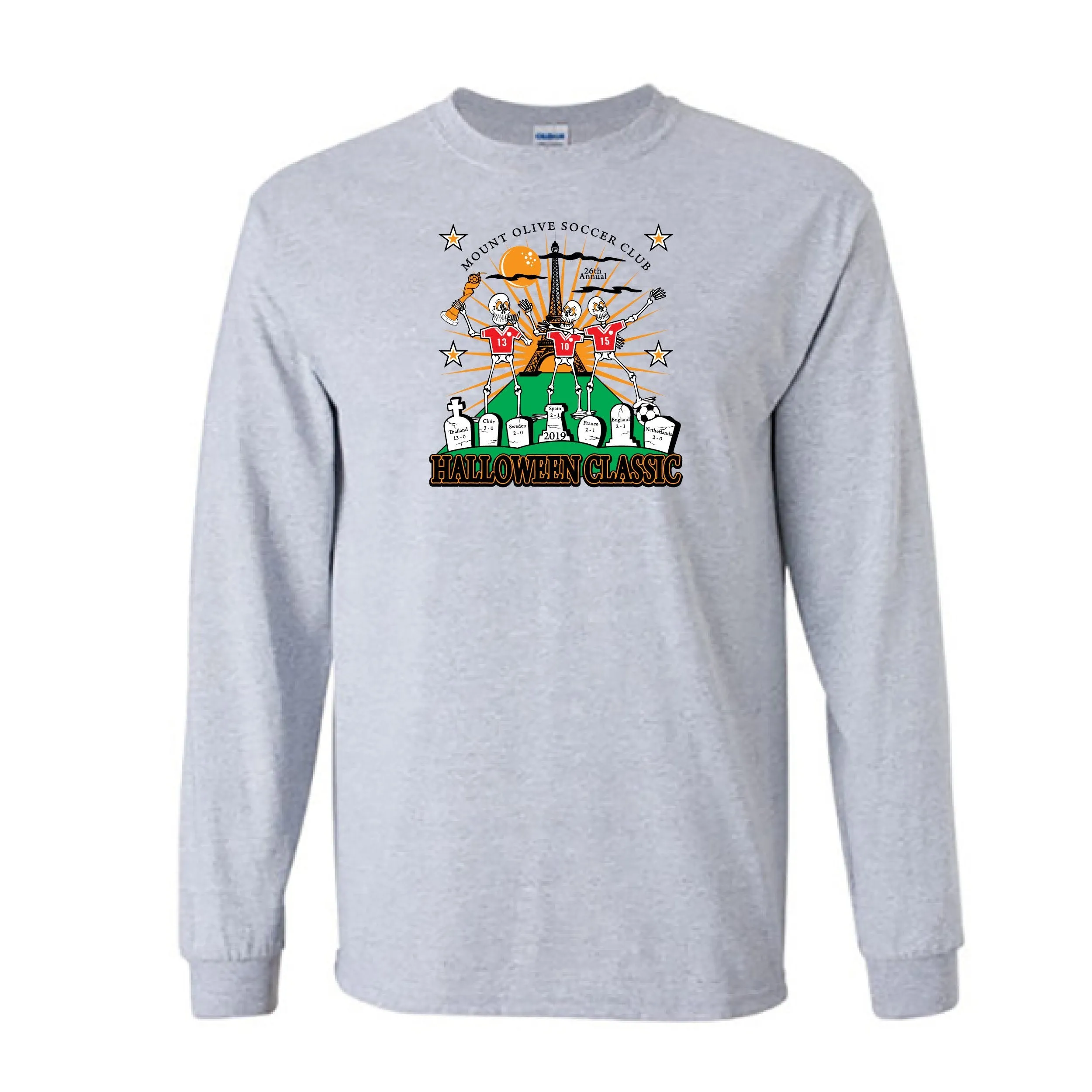 Long Sleeve Shirts Mount Olive Halloween Classic