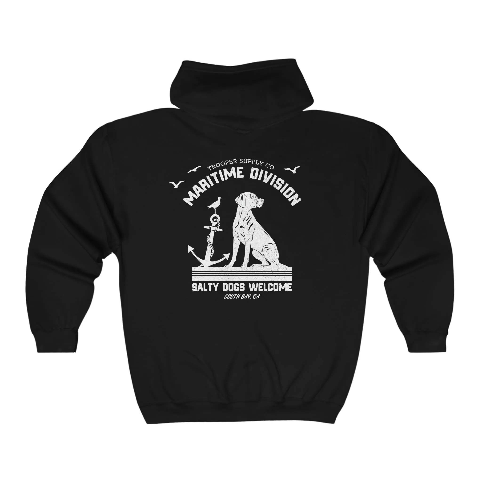 Maritime Division - Unisex Heavy Blend™ Full Zip Hooded Sweatshirt