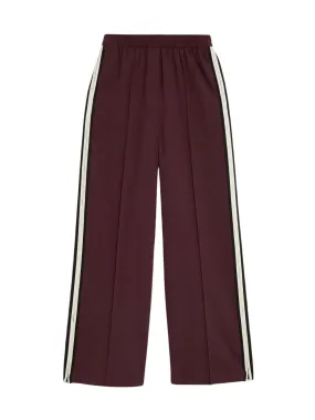 Marks & Spencer wide trousers, red wine
