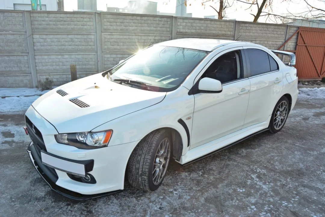 Maxton Design - SIDE SKIRTS DIFFUSERS MITSUBISHI LANCER EVO X (2007-2015)