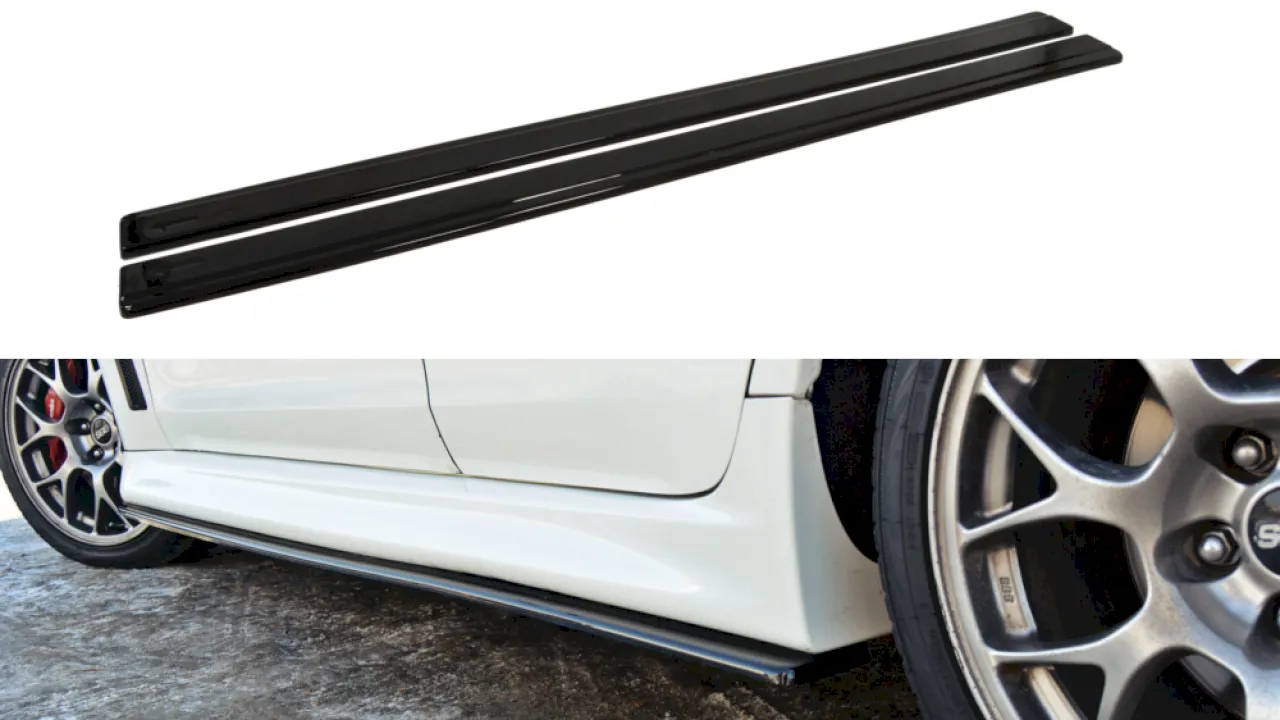 Maxton Design - SIDE SKIRTS DIFFUSERS MITSUBISHI LANCER EVO X (2007-2015)